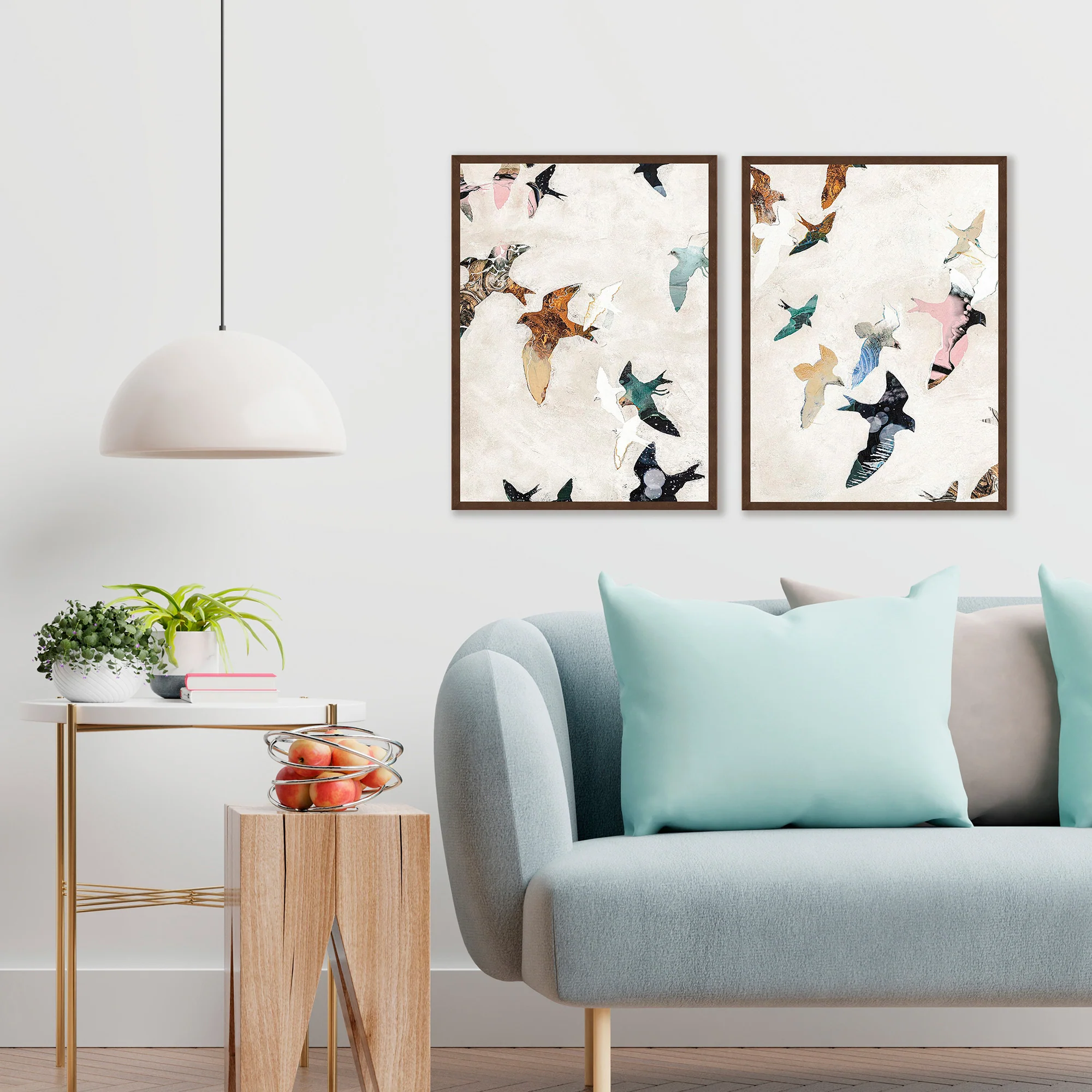 Abstract Birds I Wall Art - Image 3