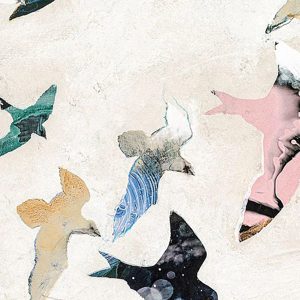 Abstract Birds II Wall Art - Image 5