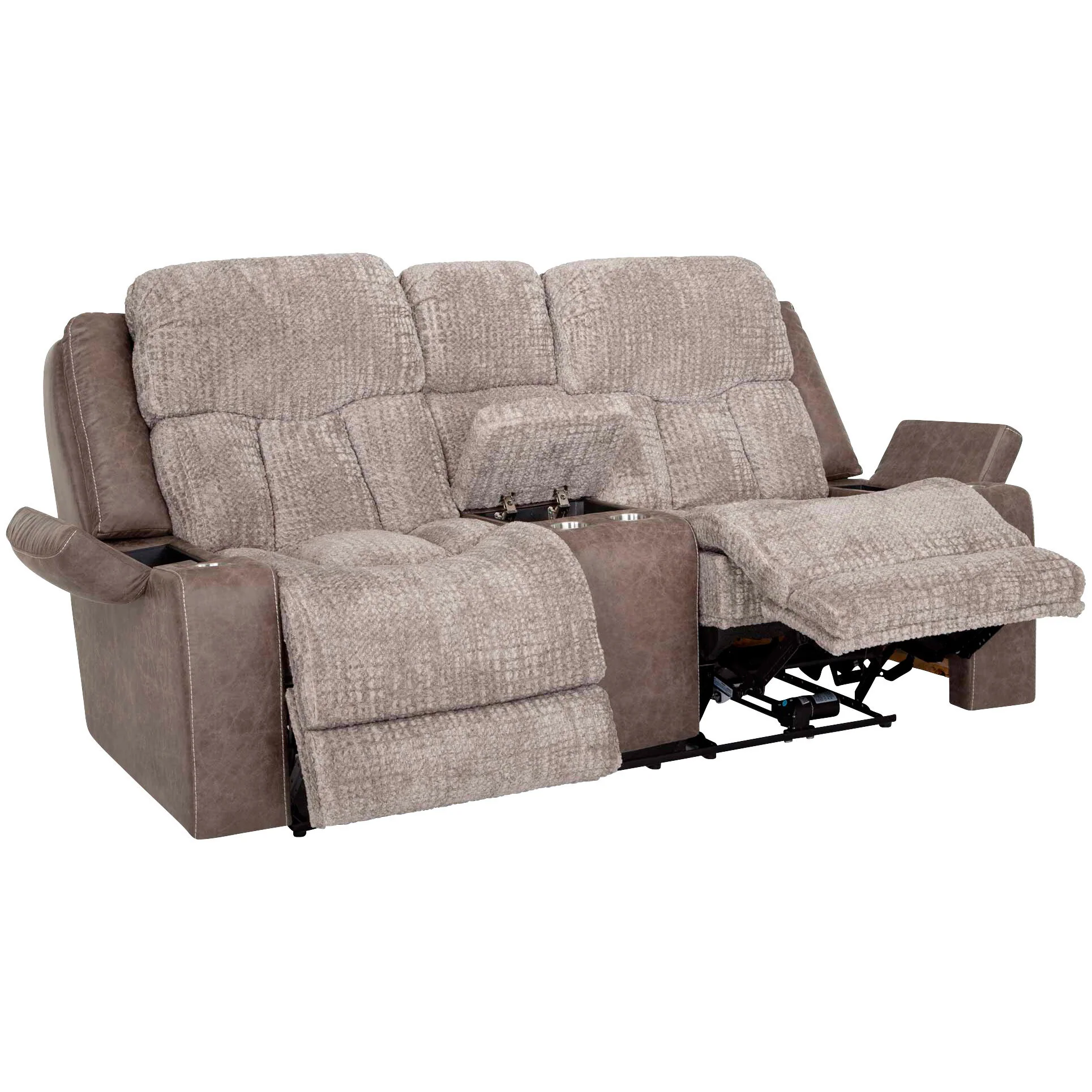 Aire Power+ Reclining Console Loveseat - Image 4