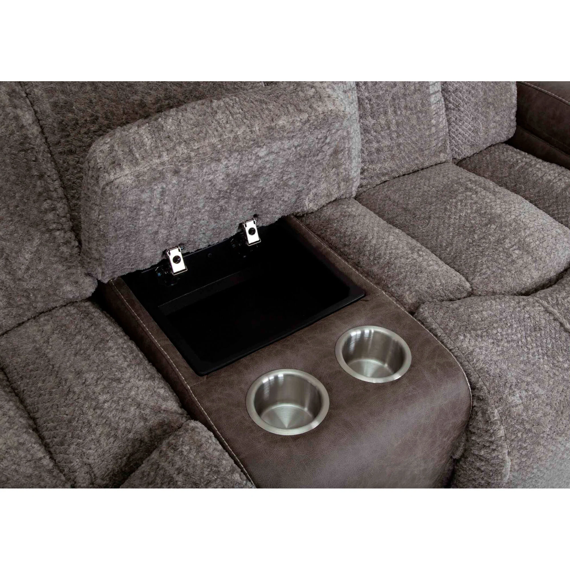 Aire Power+ Reclining Console Loveseat - Image 5
