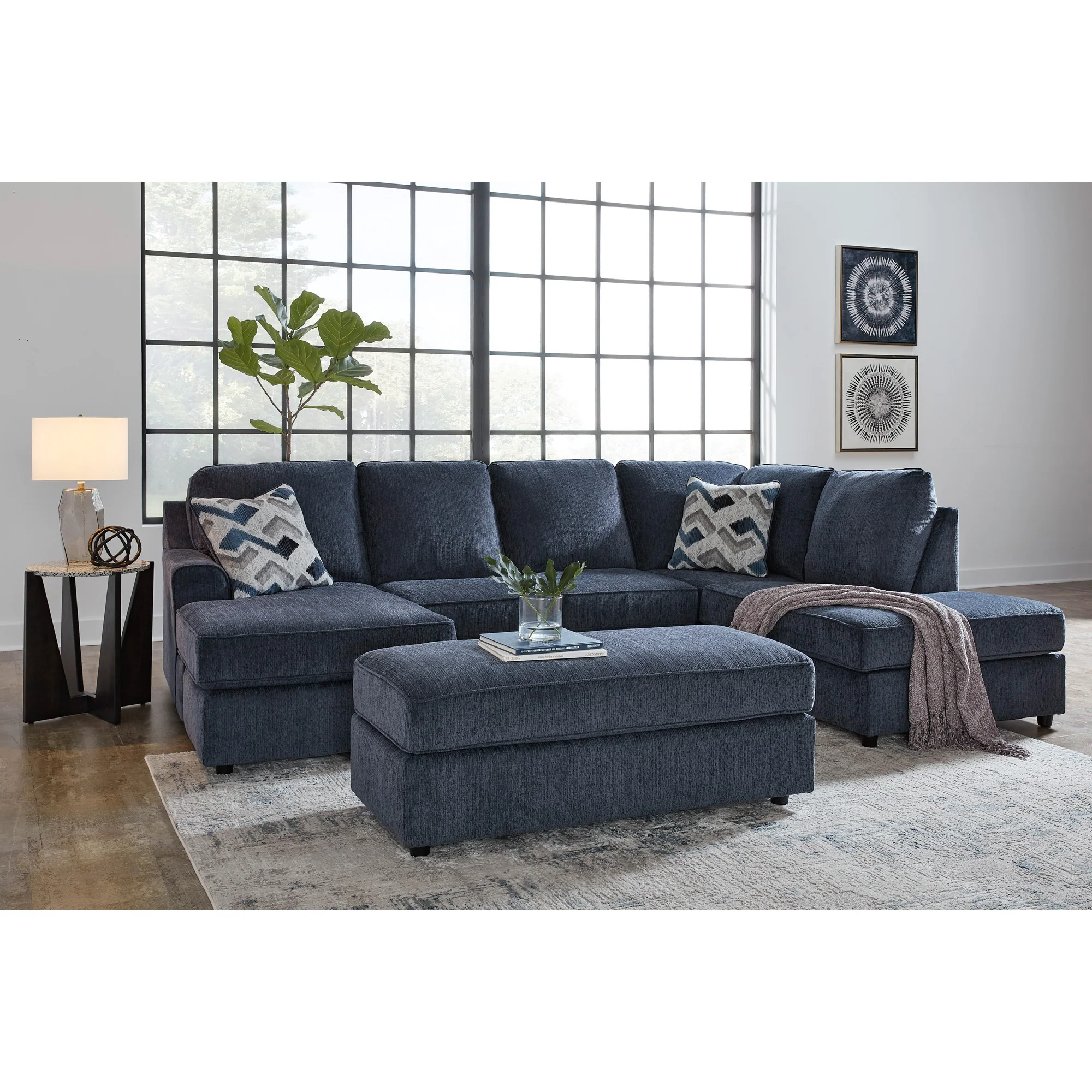 Albar Place 2 Piece Left Sofa Chaise Sectional - Image 3
