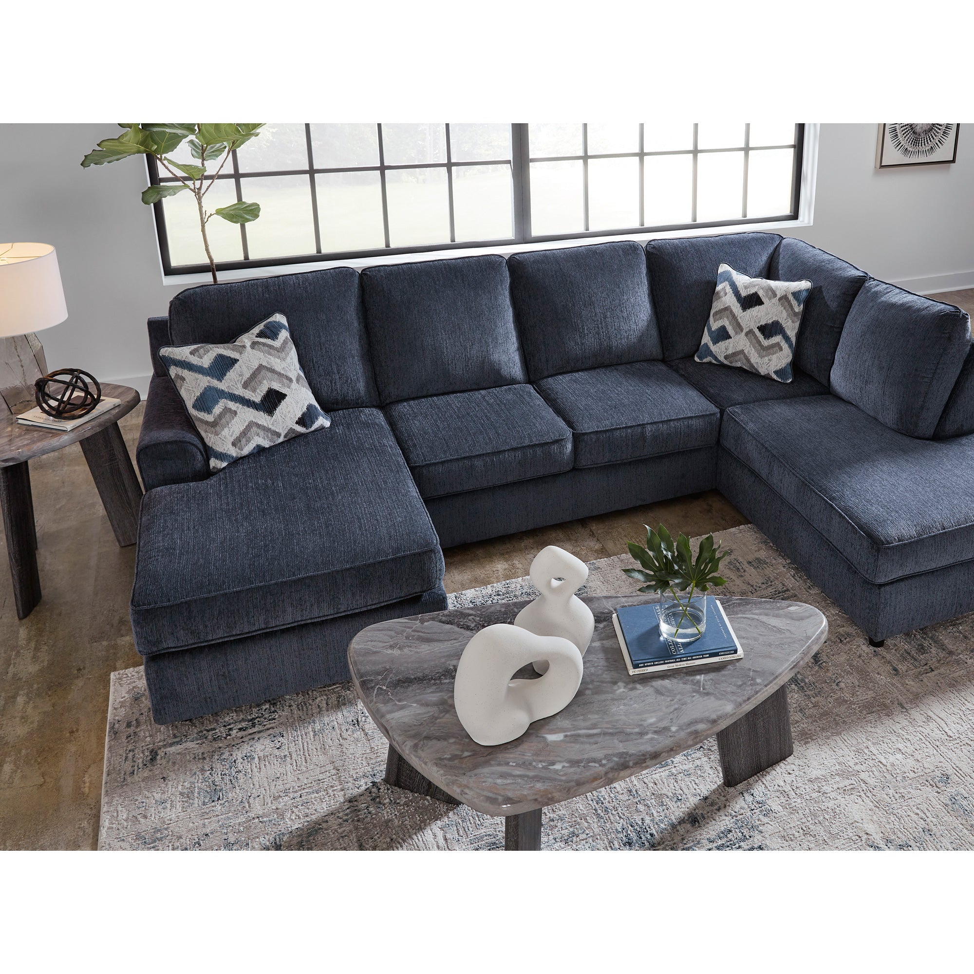 Albar Place 2 Piece Left Sofa Chaise Sectional - Image 4