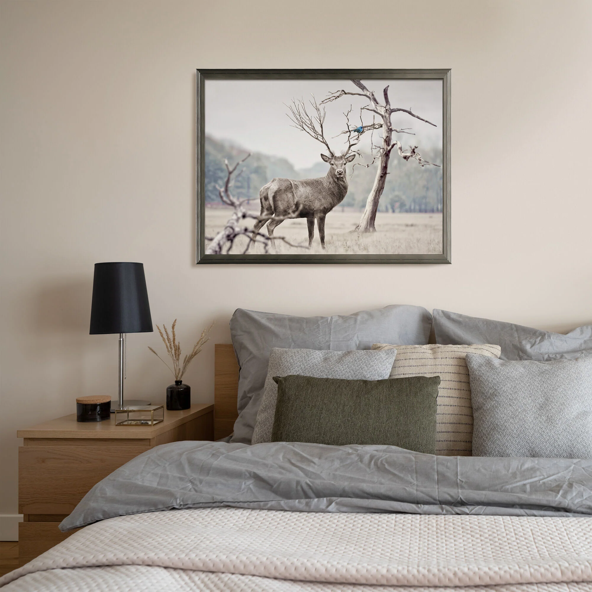 Alert Deer Wall Art - Image 3