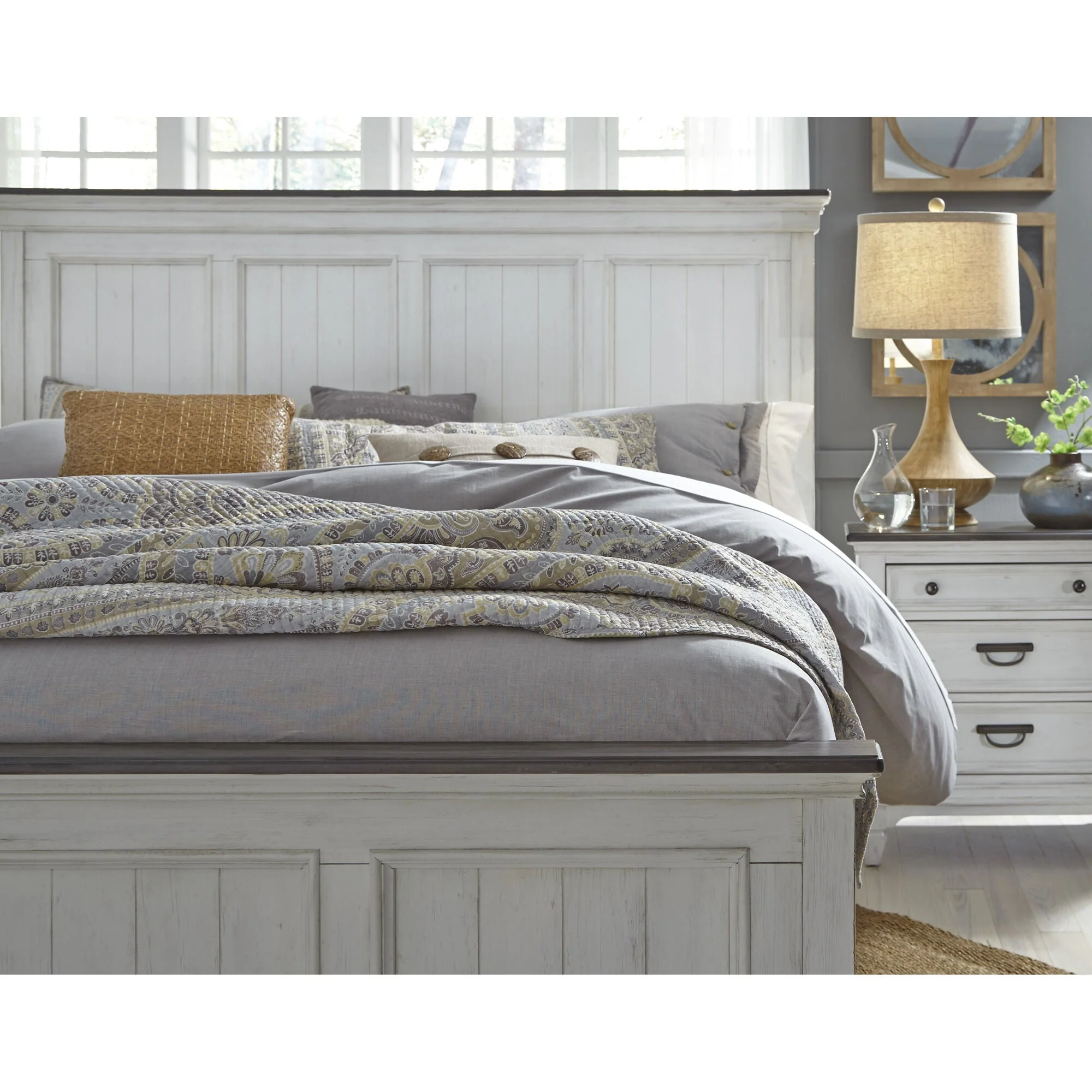 Allyson Park Panel Bed - Image 2