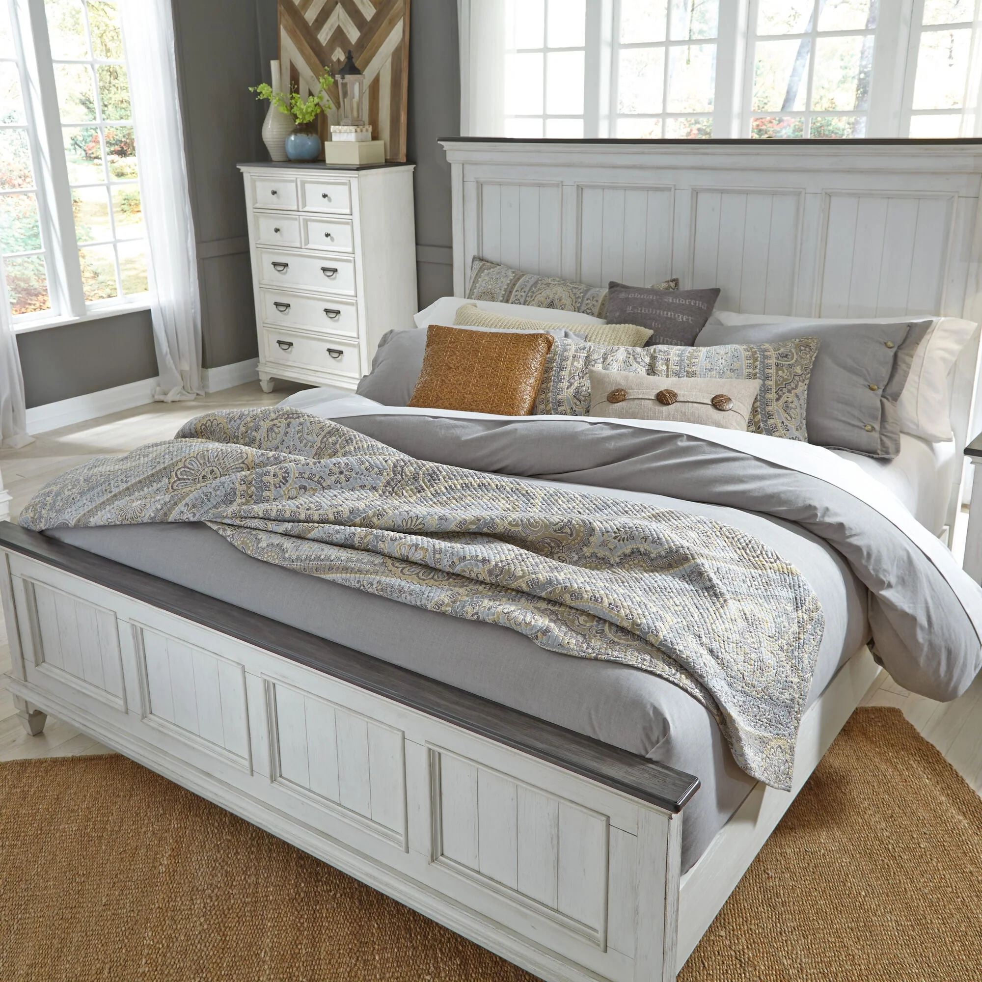 Allyson Park Panel Bed - Image 8