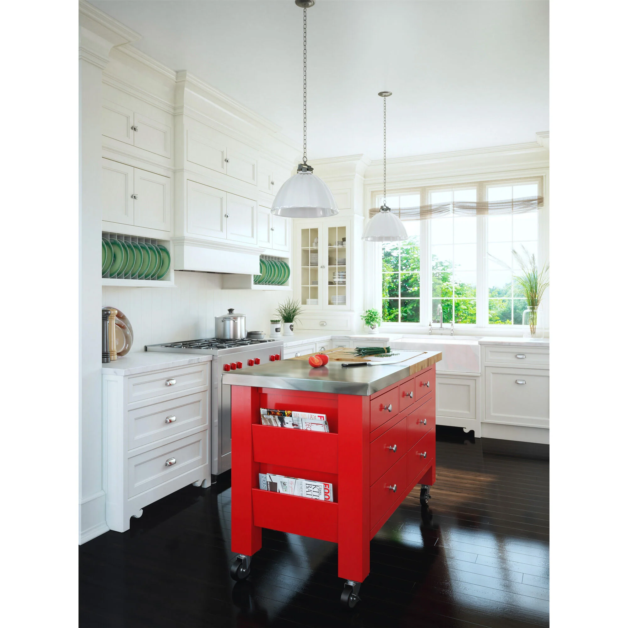 Alma II Kitchen Island - Image 2