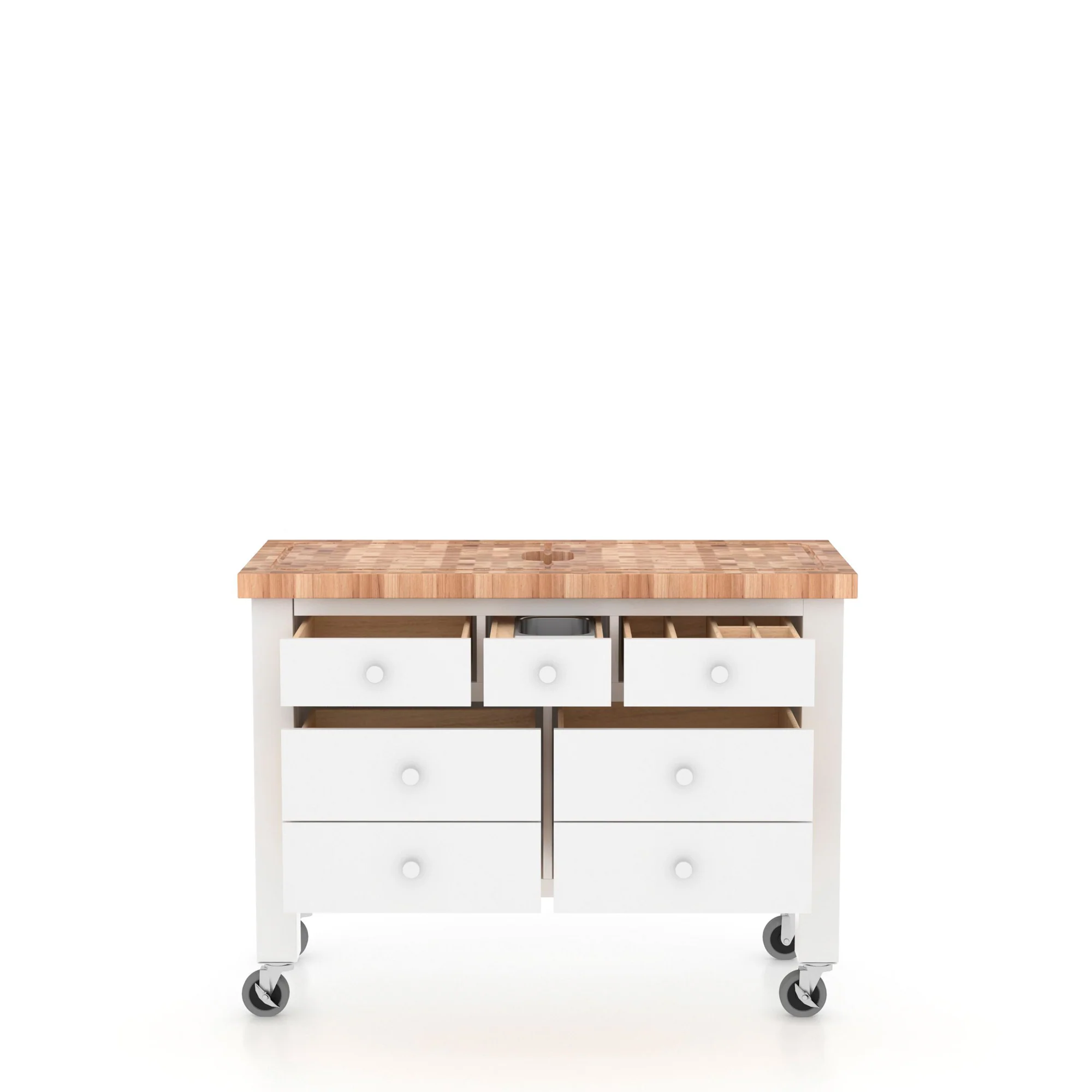 Alma II Kitchen Island - Image 4