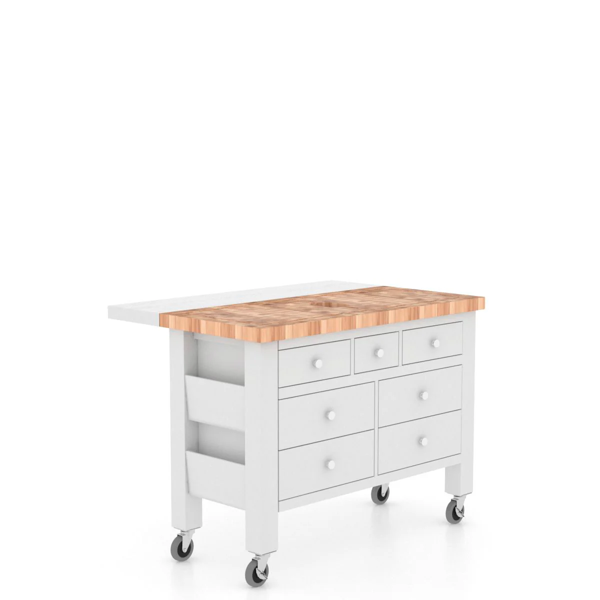 Alma II Kitchen Island - Image 5