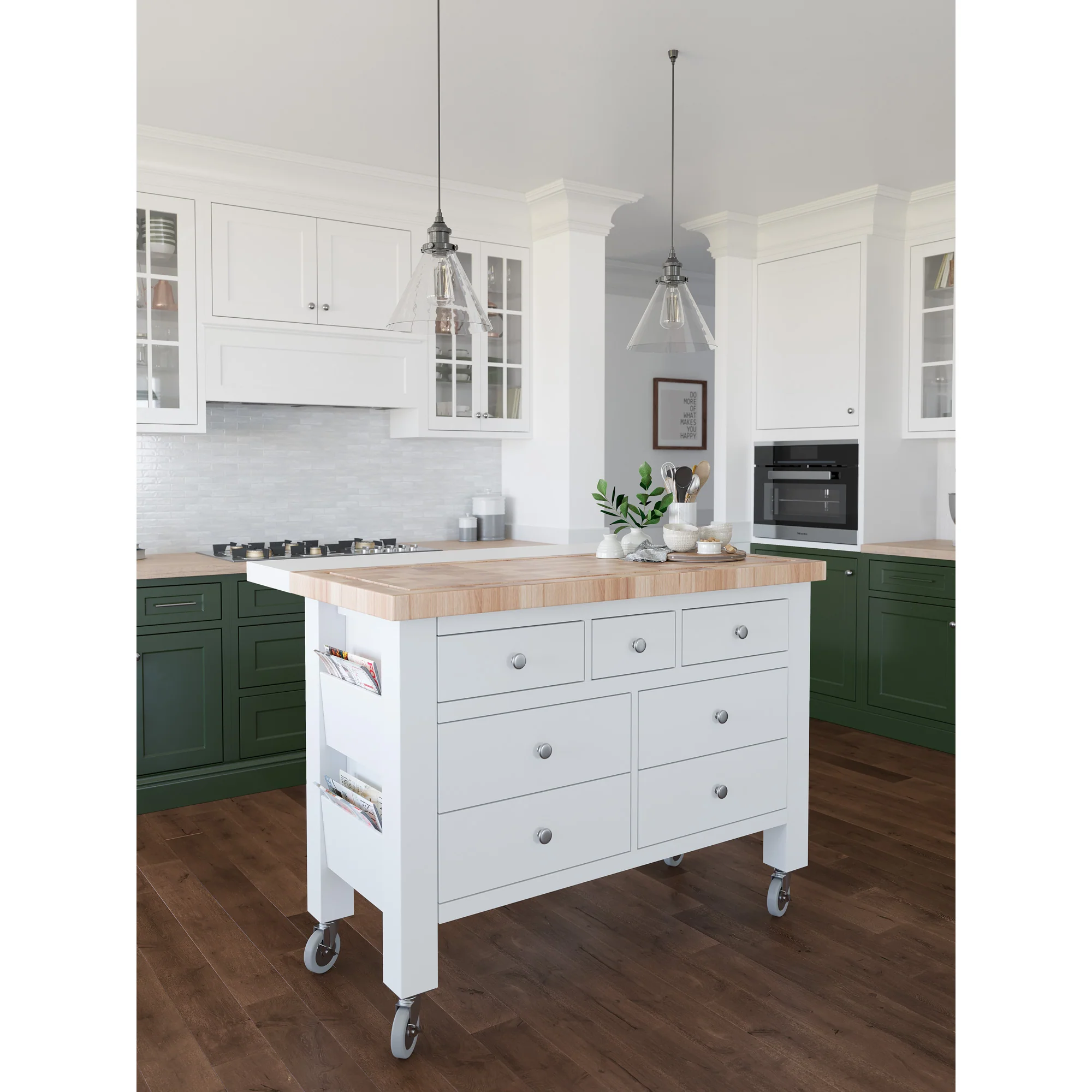 Alma II Kitchen Island - Image 6