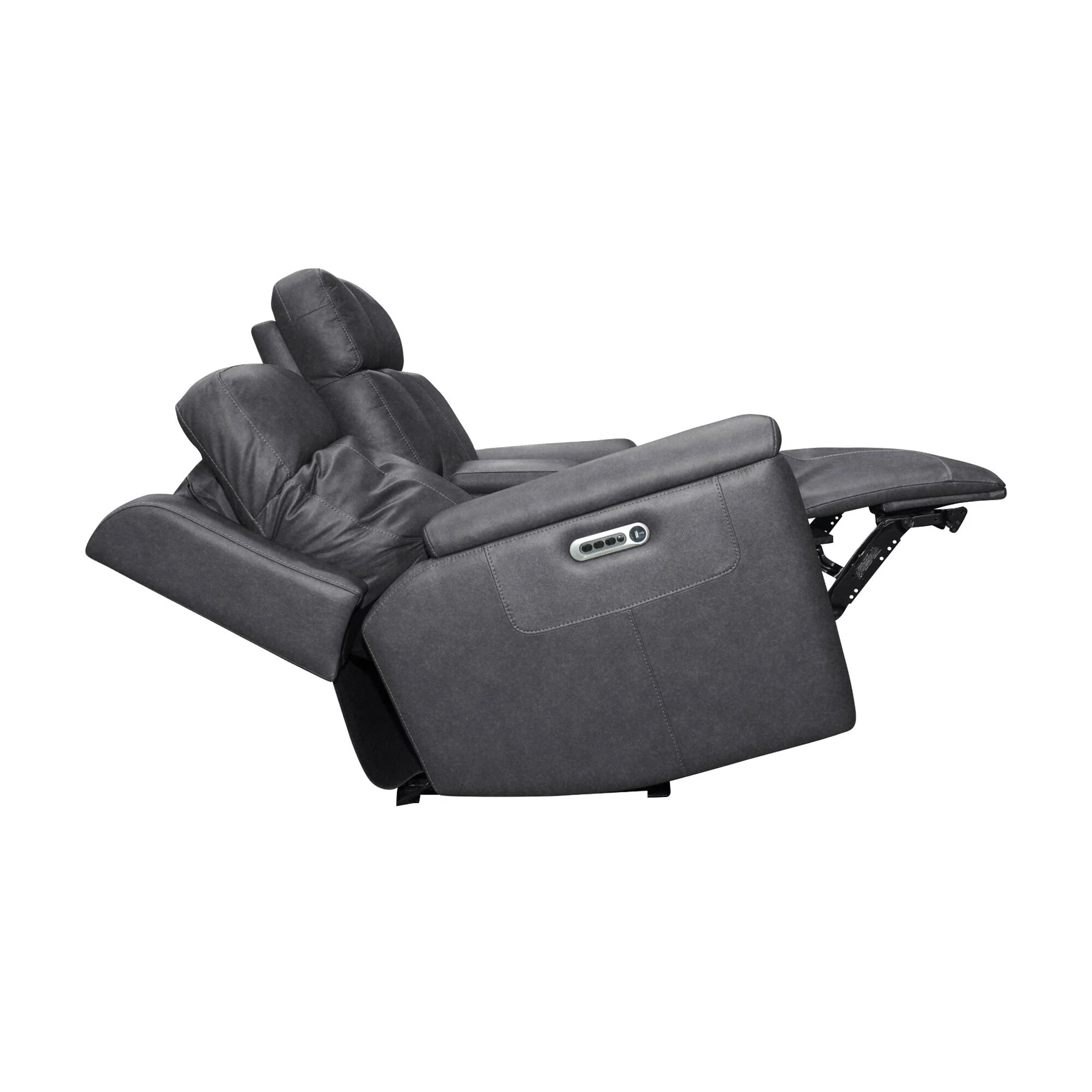 Amelia Power Reclining Console Loveseat with Power Headrests & Lumbar - Image 5