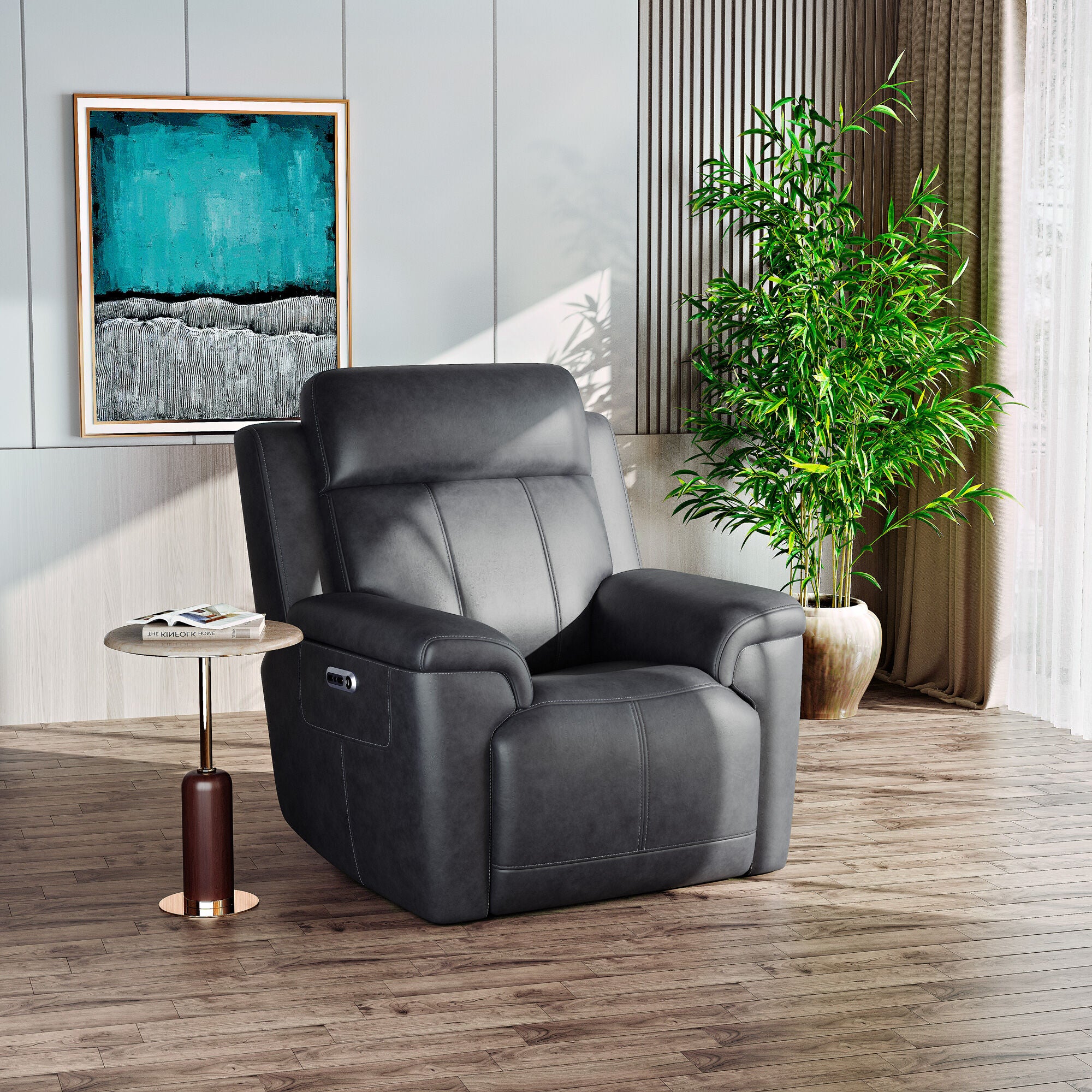 Amelia Power Recliner with Power Headrest and Lumbar - Image 3