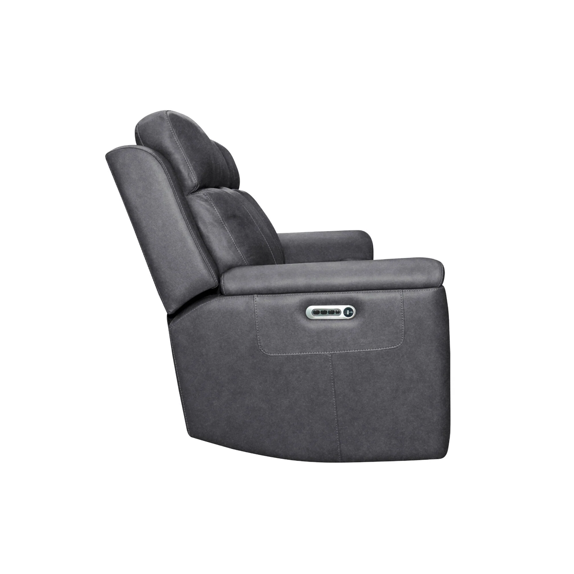 Amelia Power Reclining Console Sofa with Power Headrests and Lumbar - Image 5