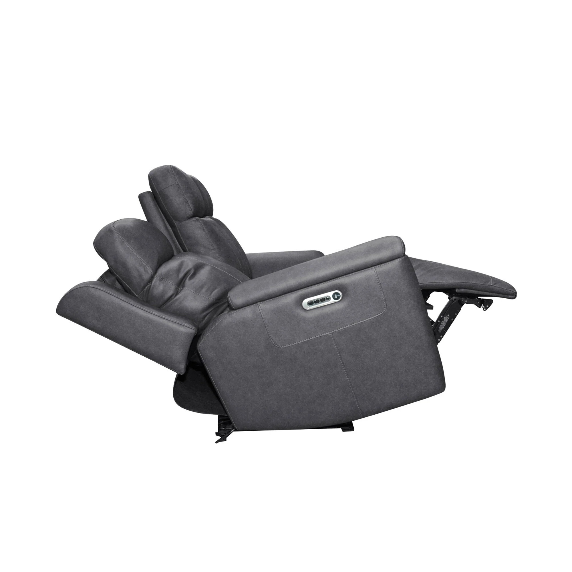 Amelia Power Reclining Console Sofa with Power Headrests and Lumbar - Image 7