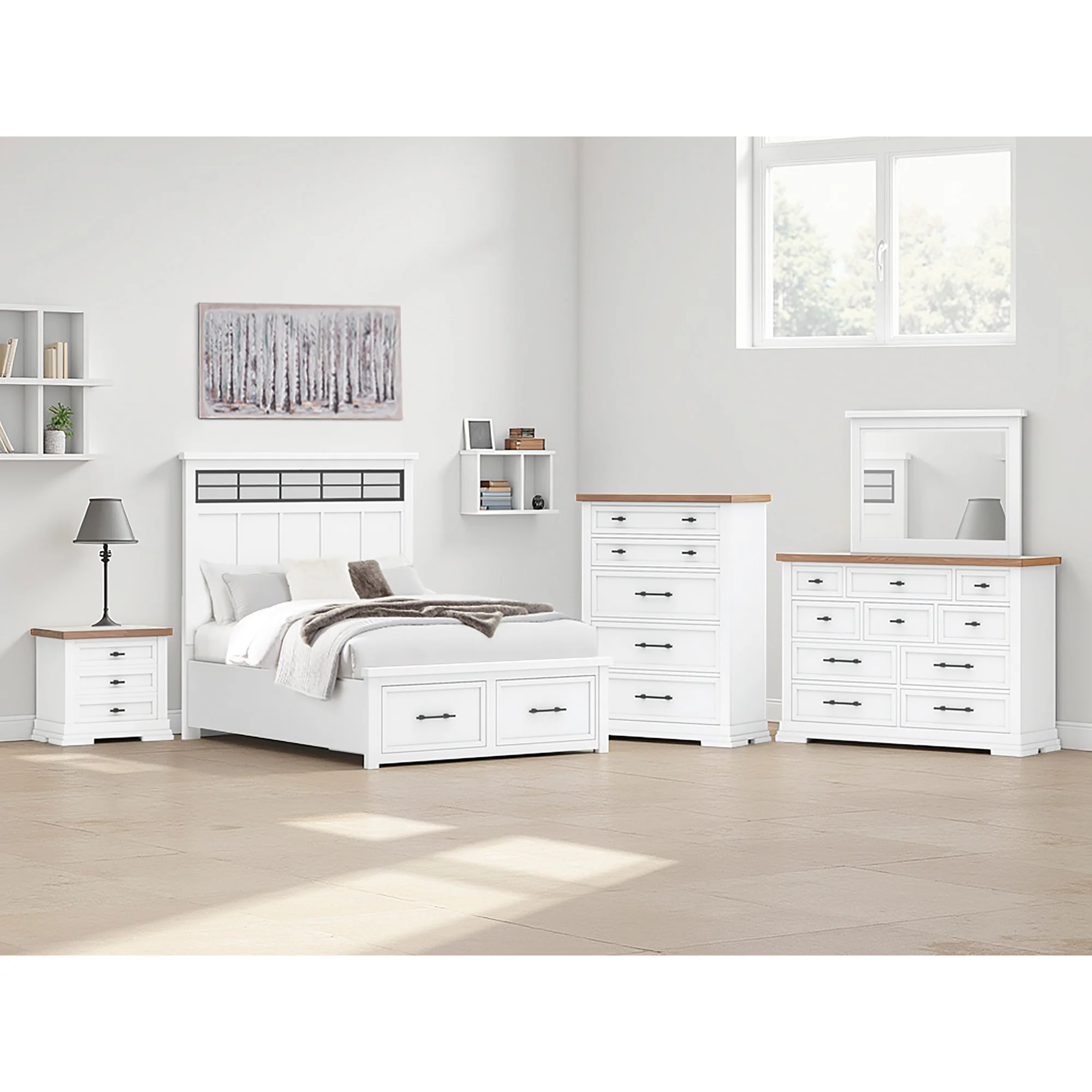 Ashbryn Panel Storage Bed - Image 3