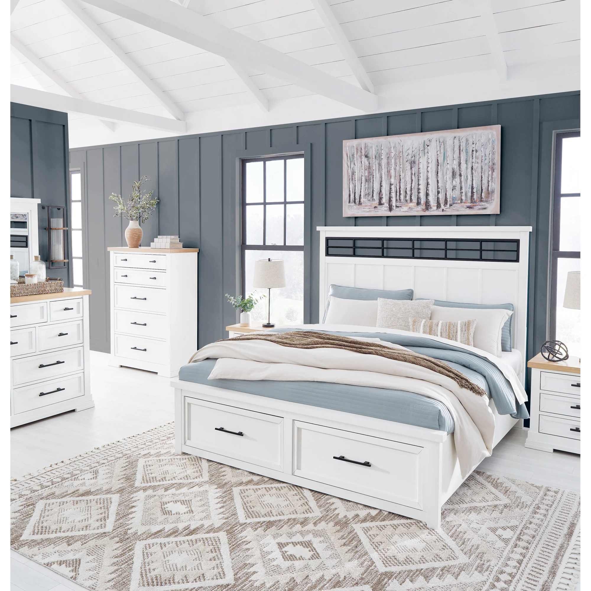 Ashbryn Panel Storage Bed - Image 4
