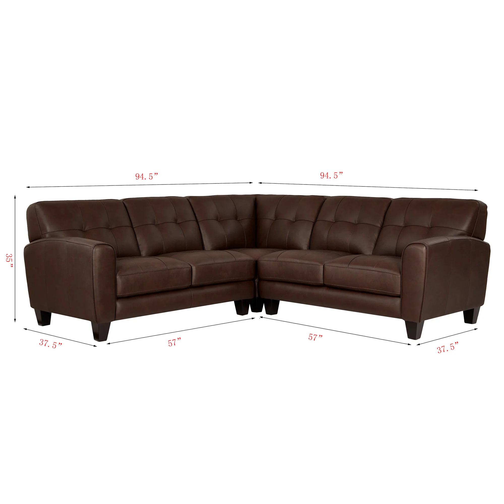 Asher 3 Piece Sectional - Image 19