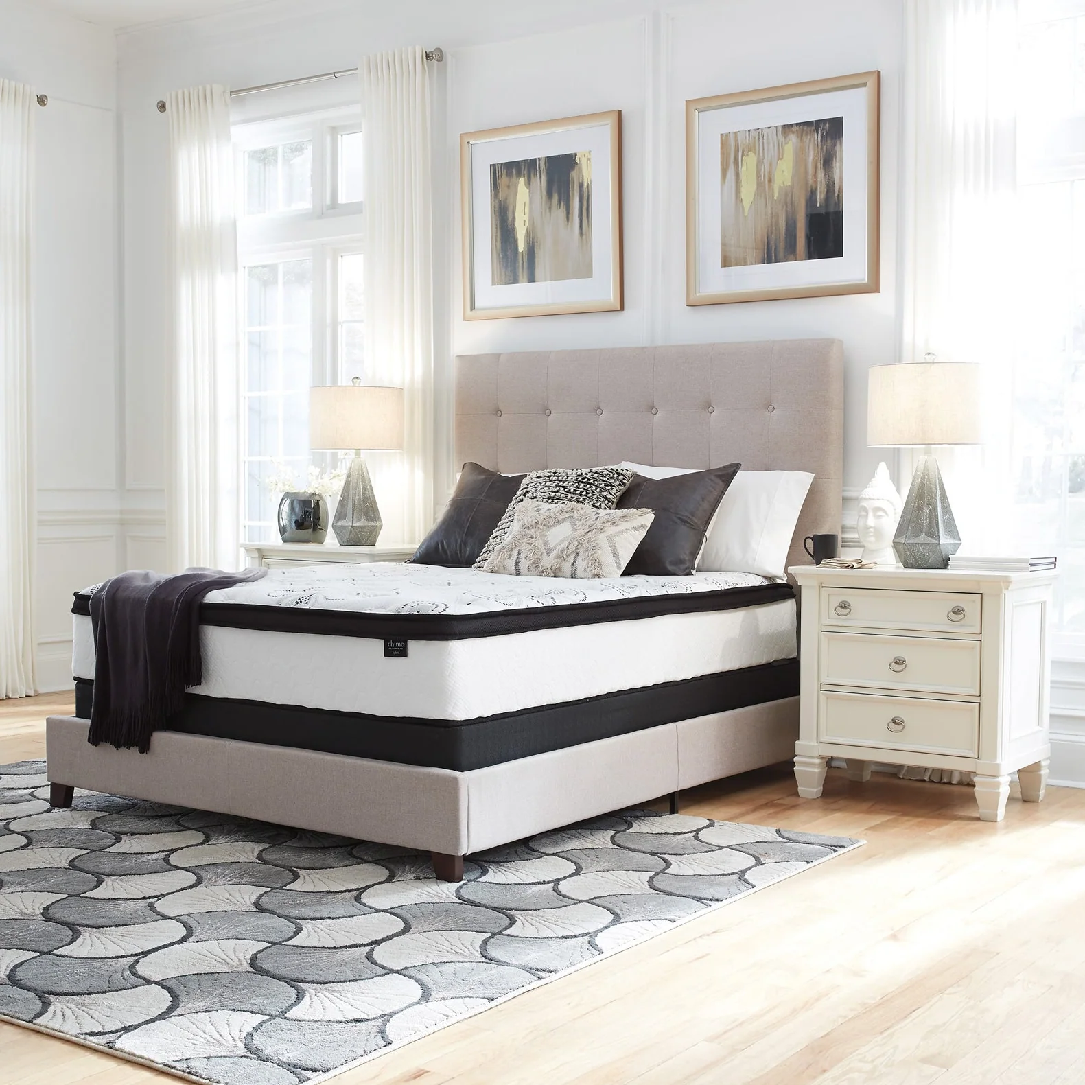 Ashley Chime 12 Inch Hybrid Mattress - Image 7