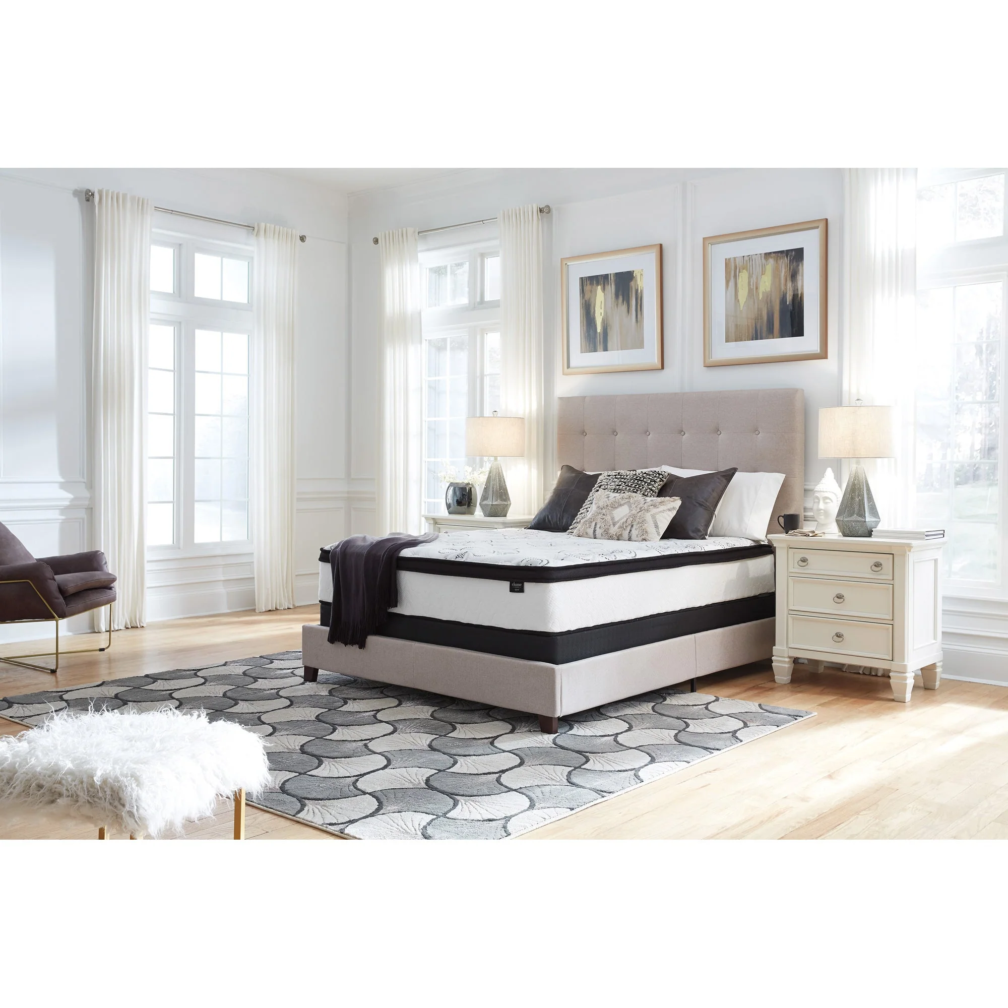 Ashley Chime 12 Inch Hybrid Mattress - Image 8
