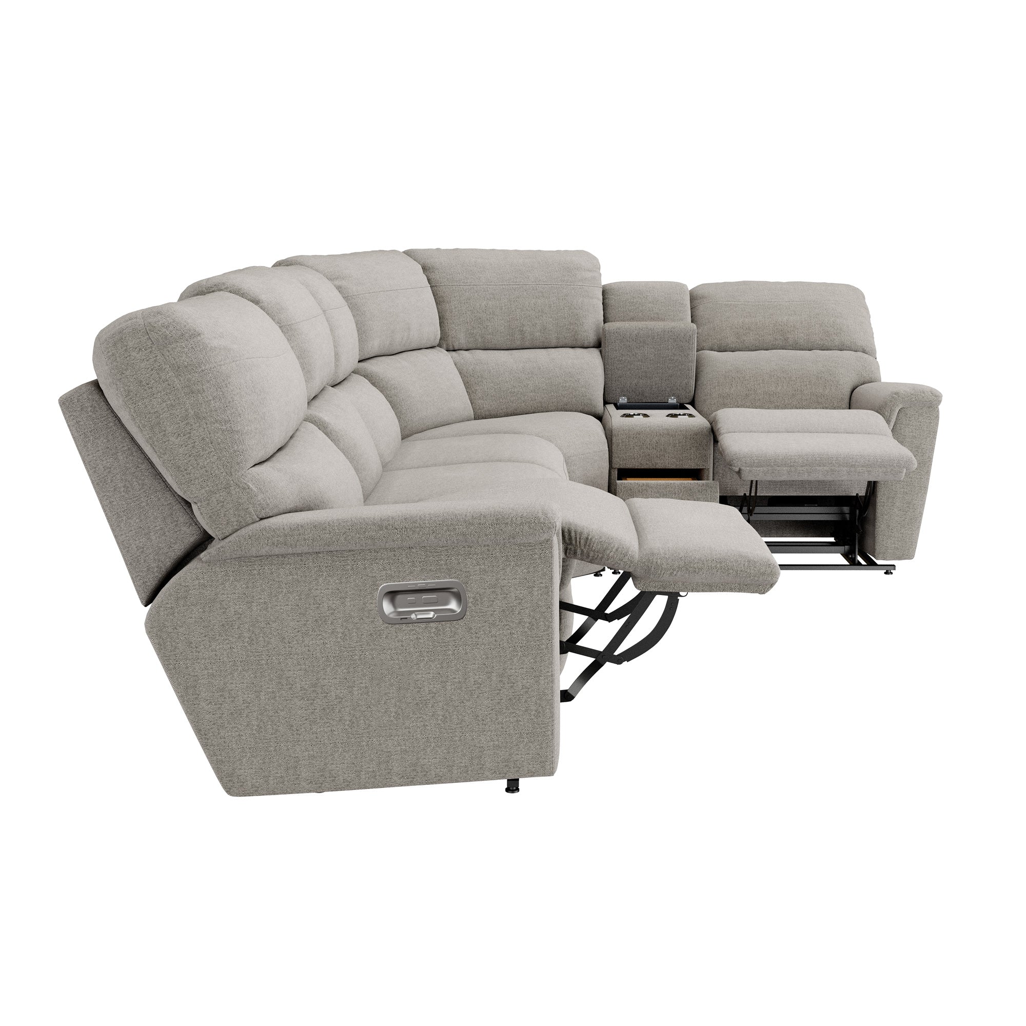 Ava 5 Piece Sectional with 1 Tri-Power End - Image 9