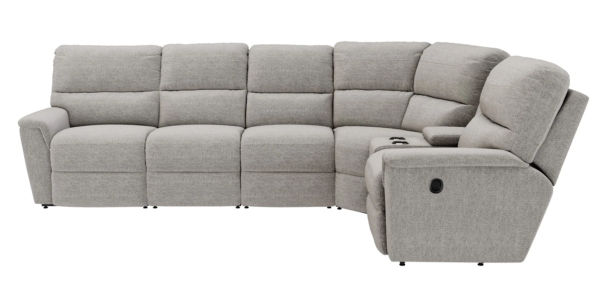 Ava 5 Piece Sectional with 2 Tri-Power Ends and 1 Tri-Power Armless - Image 7