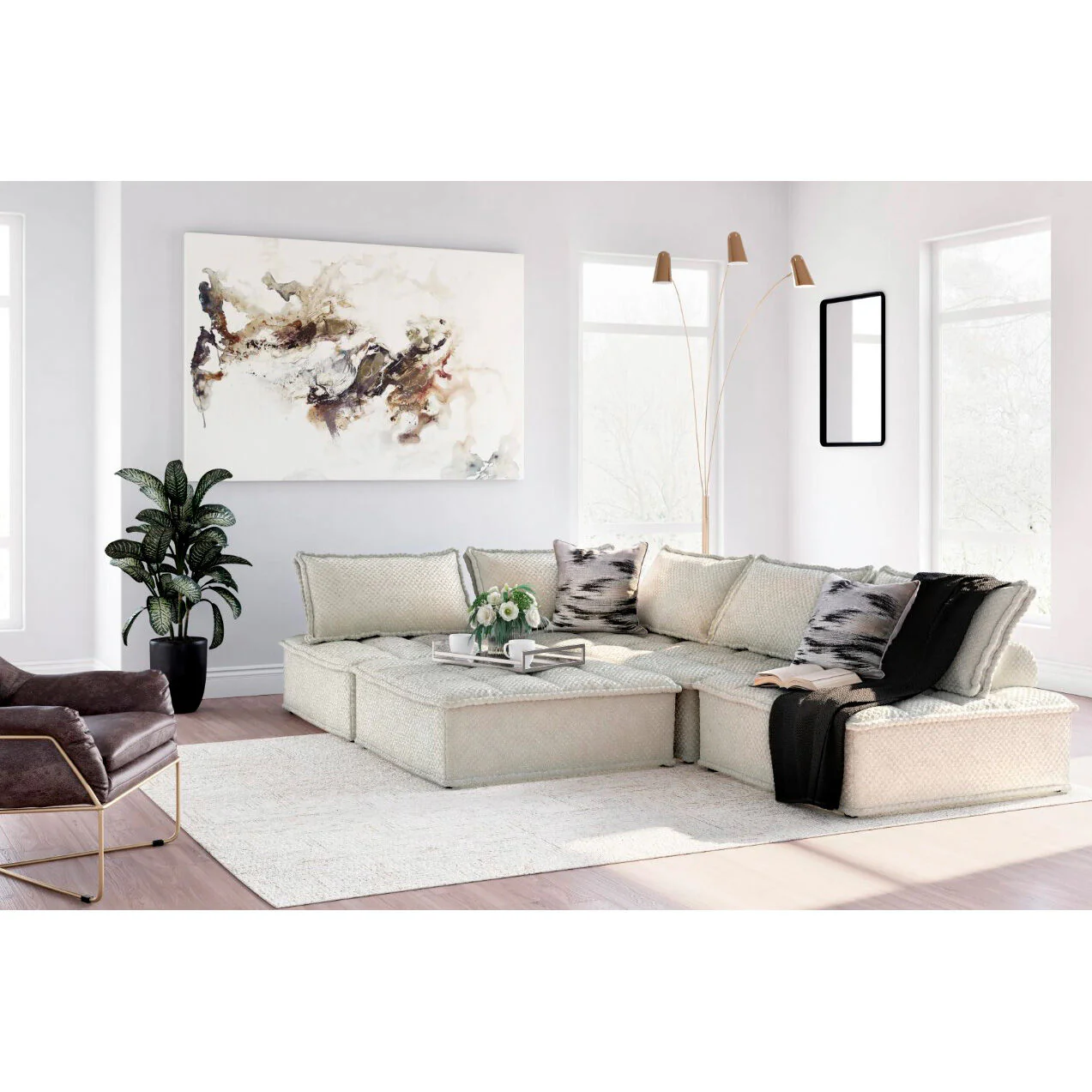 Bales 5 Piece Modular Seating - Image 2