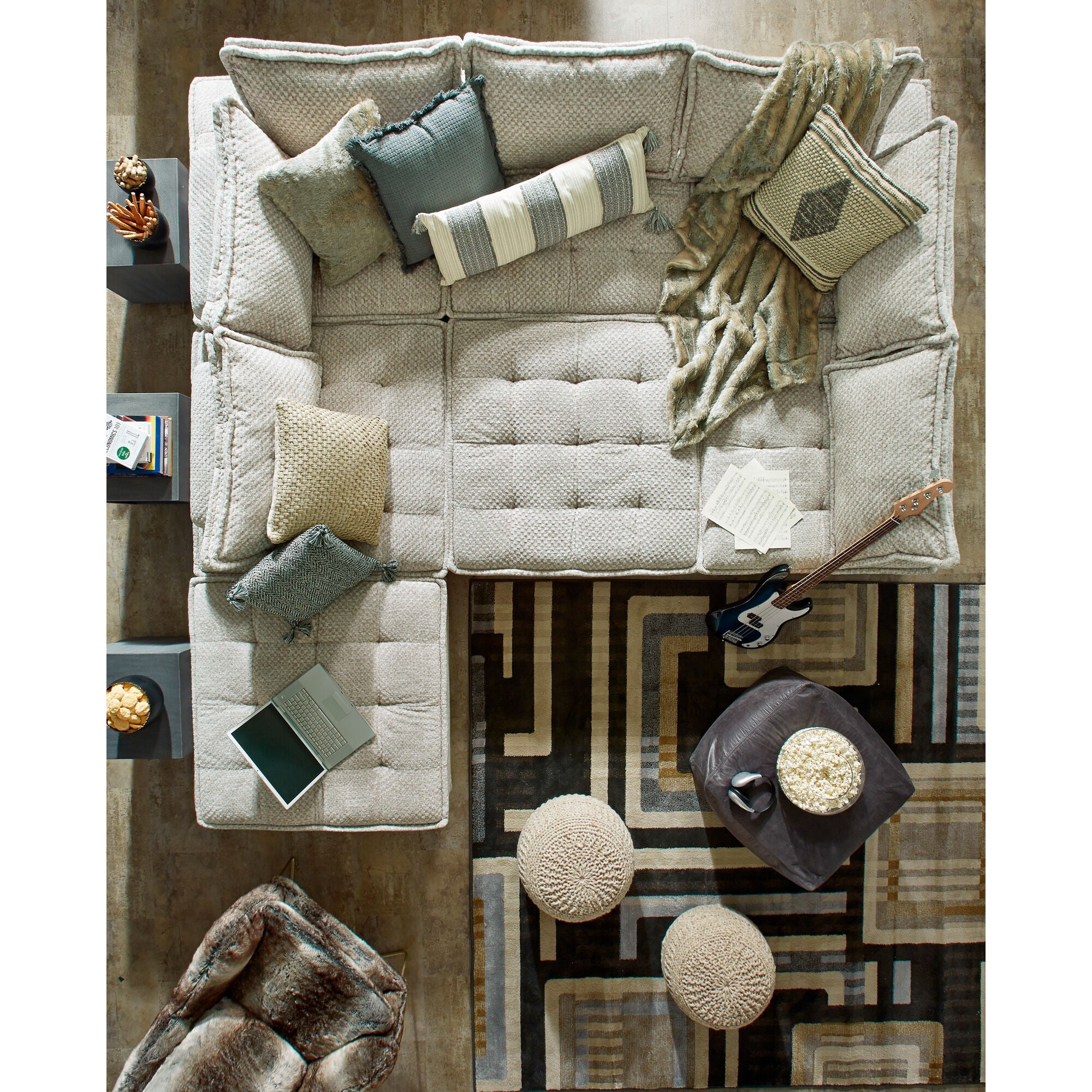 Bales 7 Piece Modular Seating - Image 3