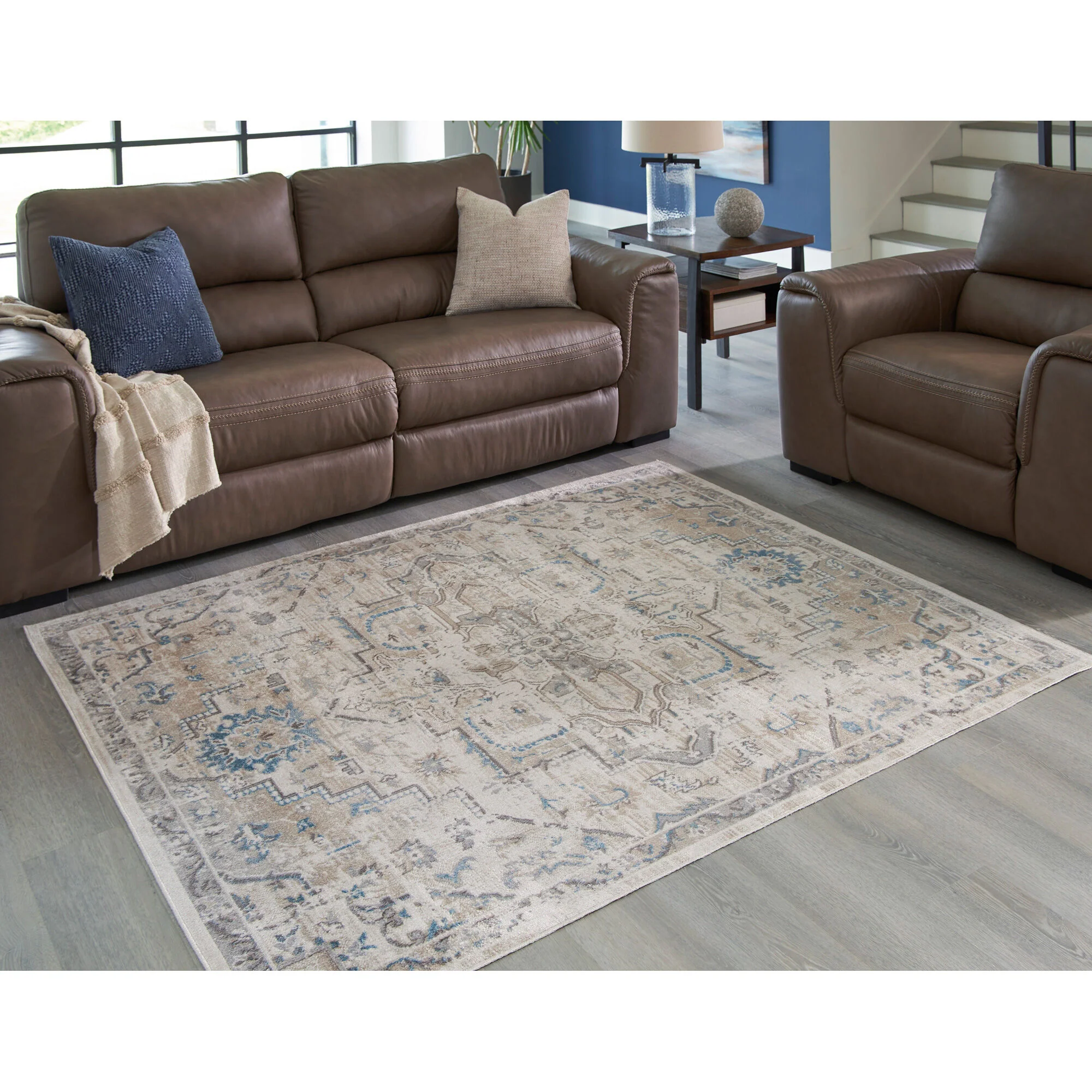 Barkham Cream Rug - Image 5