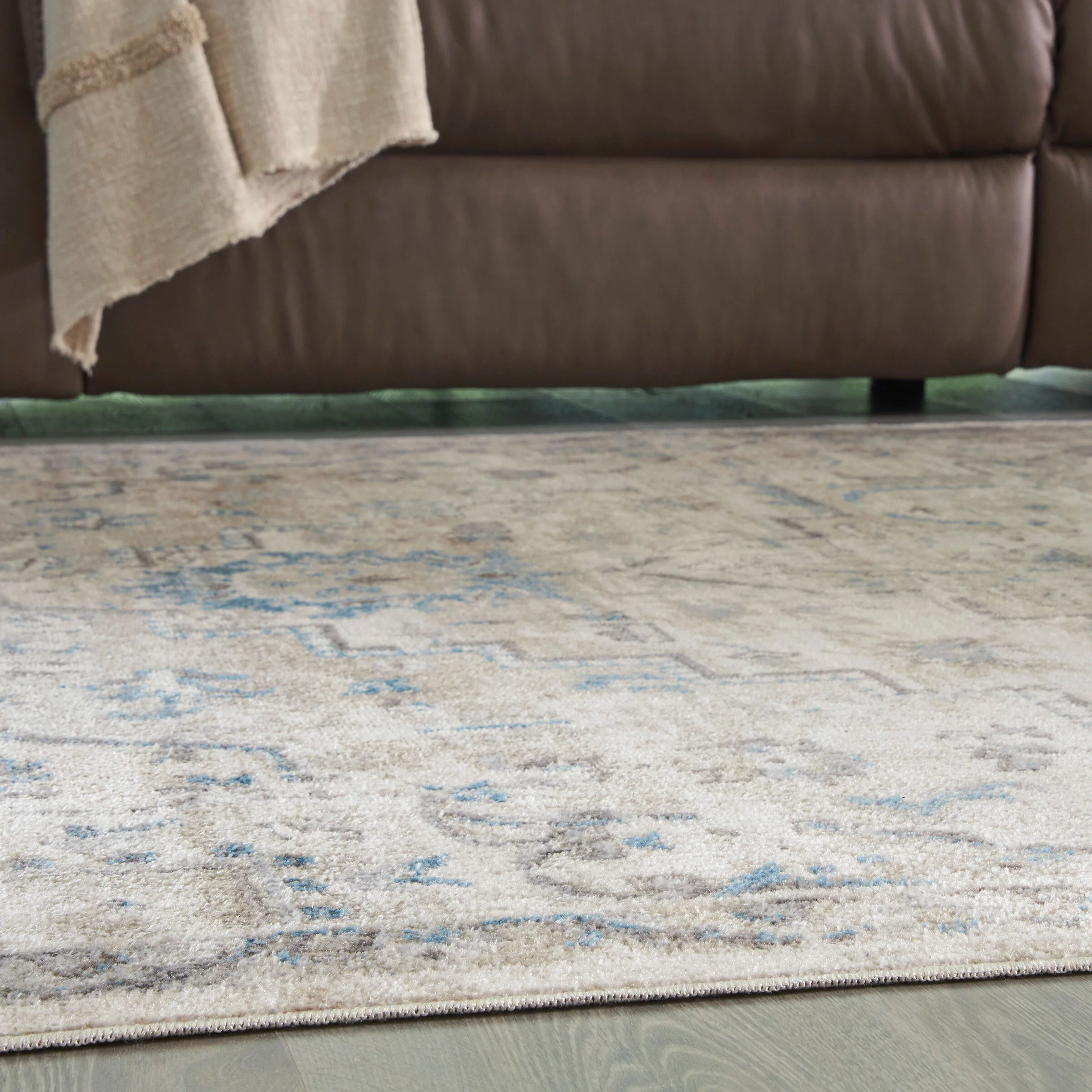 Barkham Cream Rug - Image 6