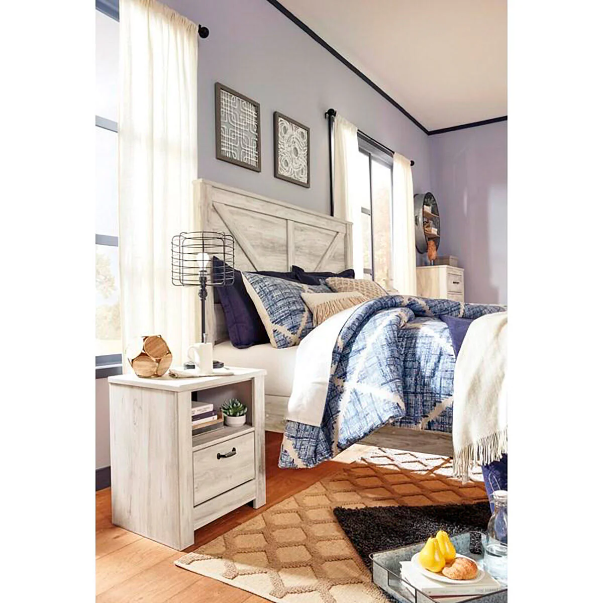 Bellaby Cross Buck Panel Bed - Image 9