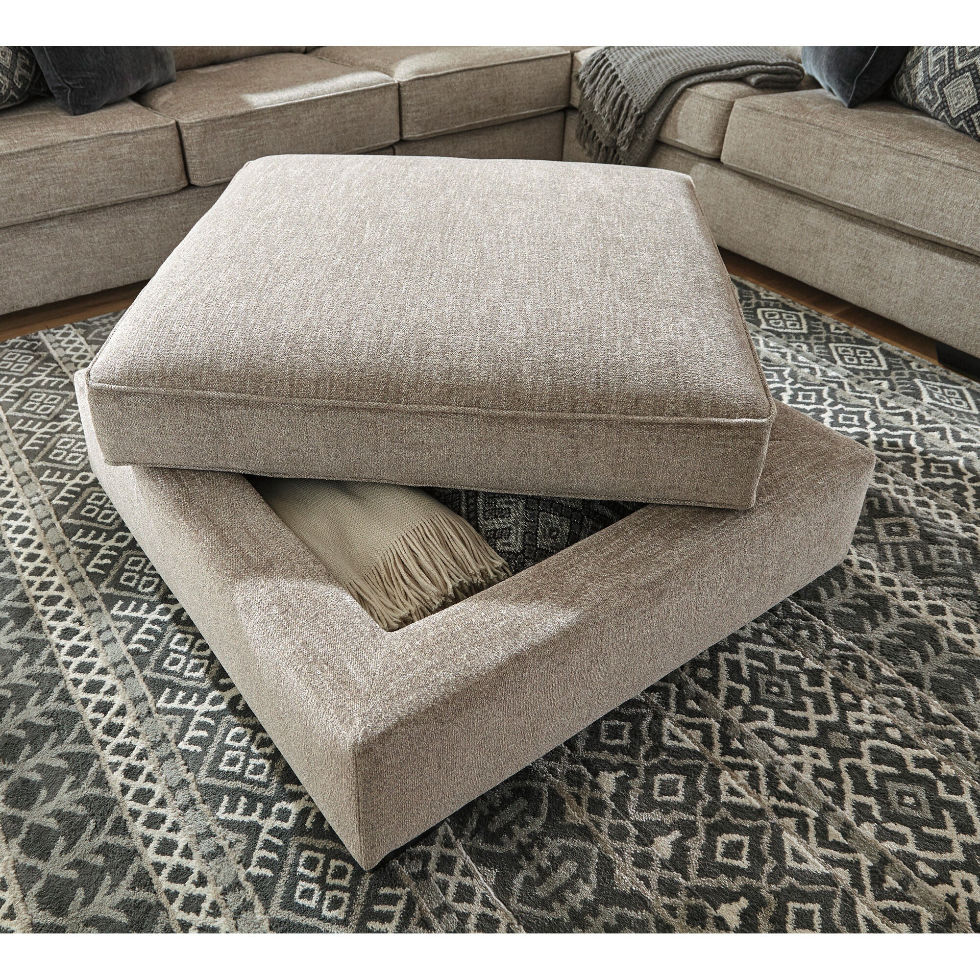 Bovarian Storage Ottoman - Image 2