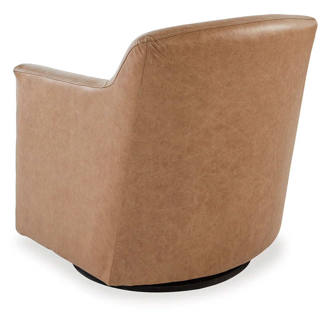 Bradney Leather Swivel Accent Chair - Image 10