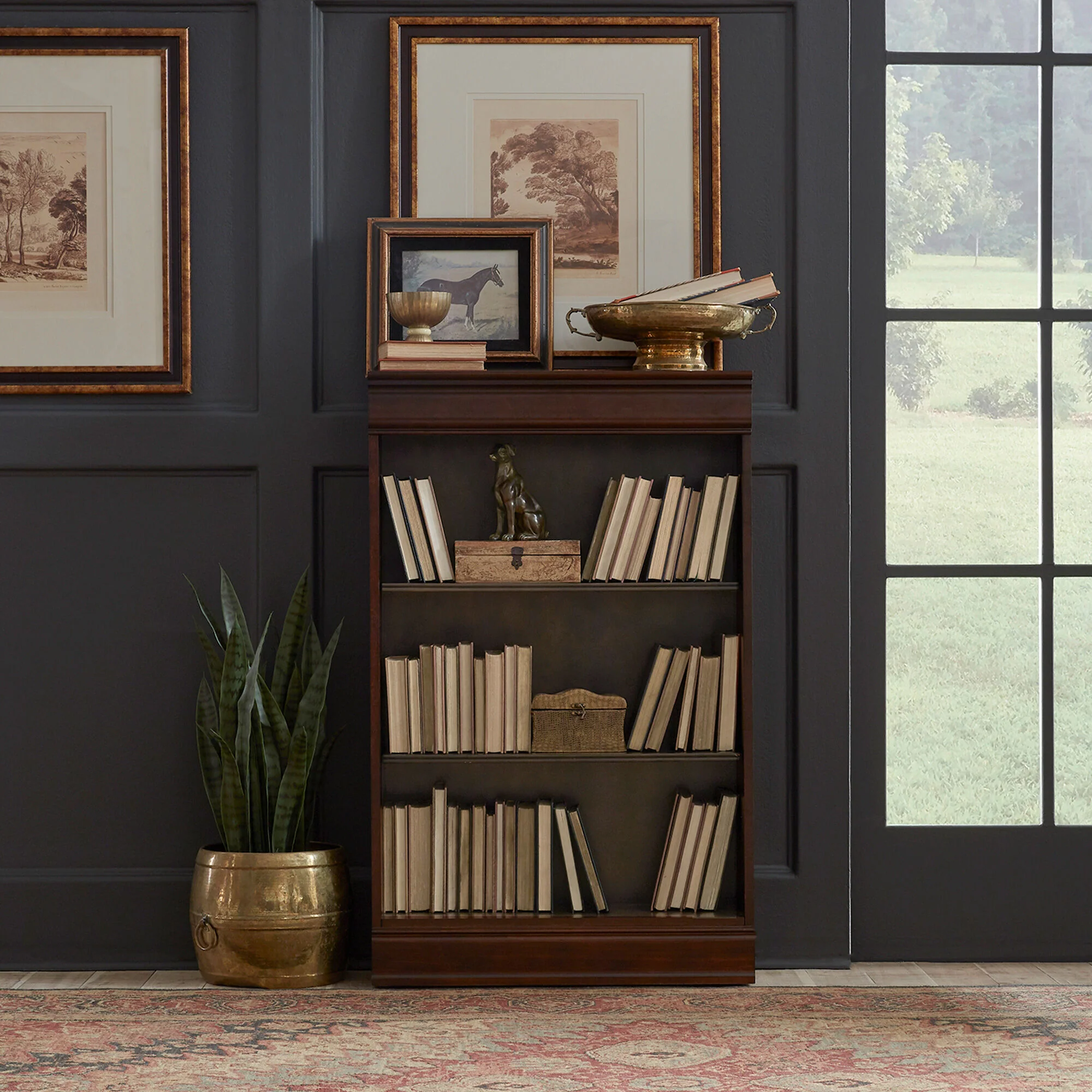 Brayton Manor 48 Inch Bookcase - Image 2