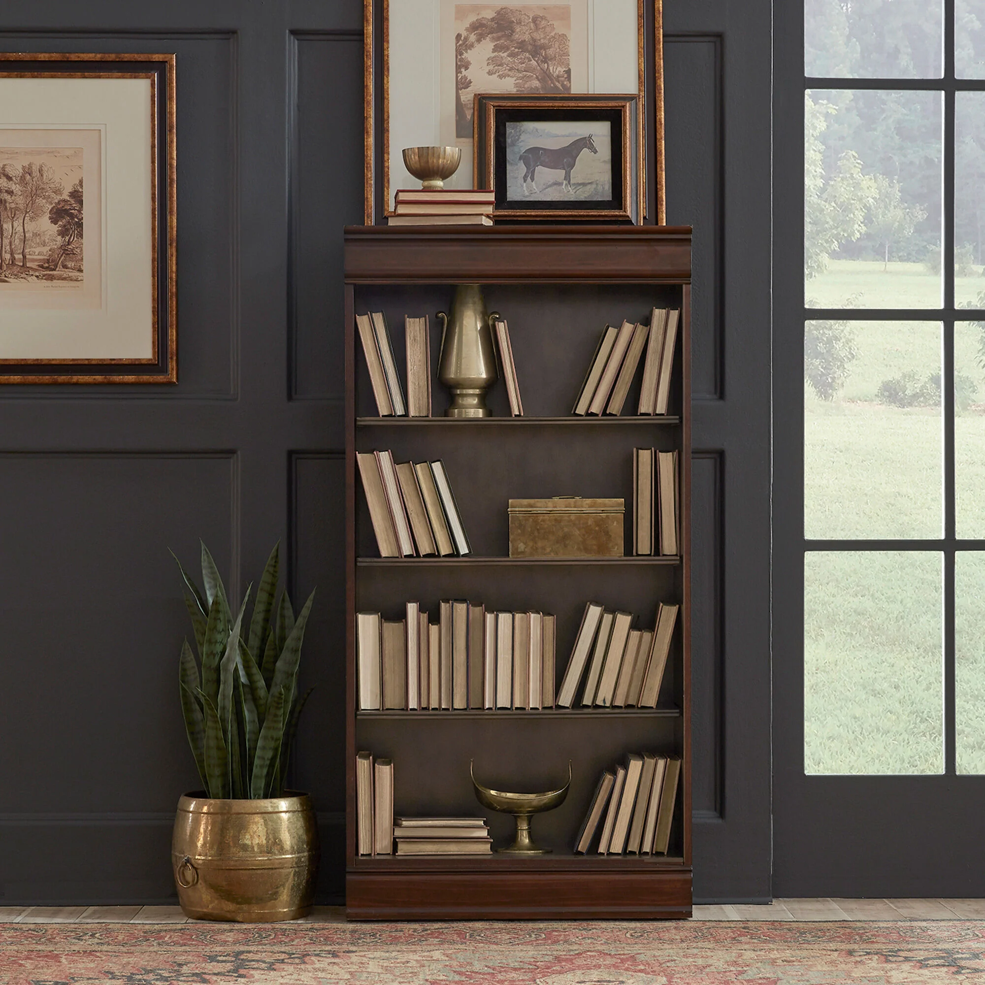 Brayton Manor 60 Inch Bookcase - Image 2
