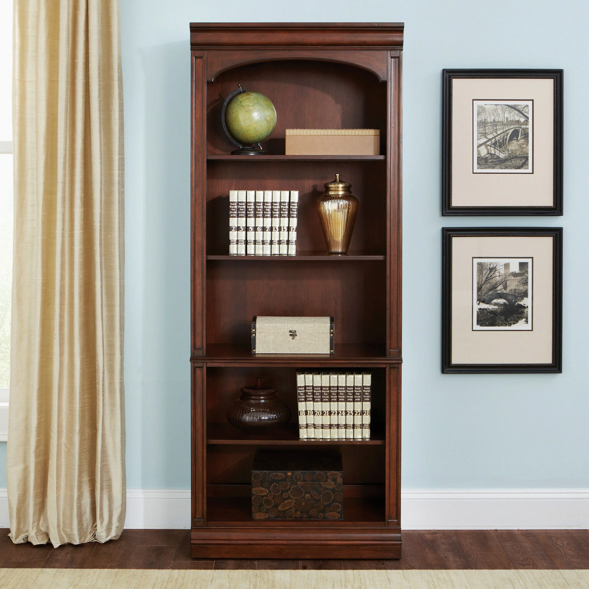 Brayton Manor Open Bookcase - Image 2