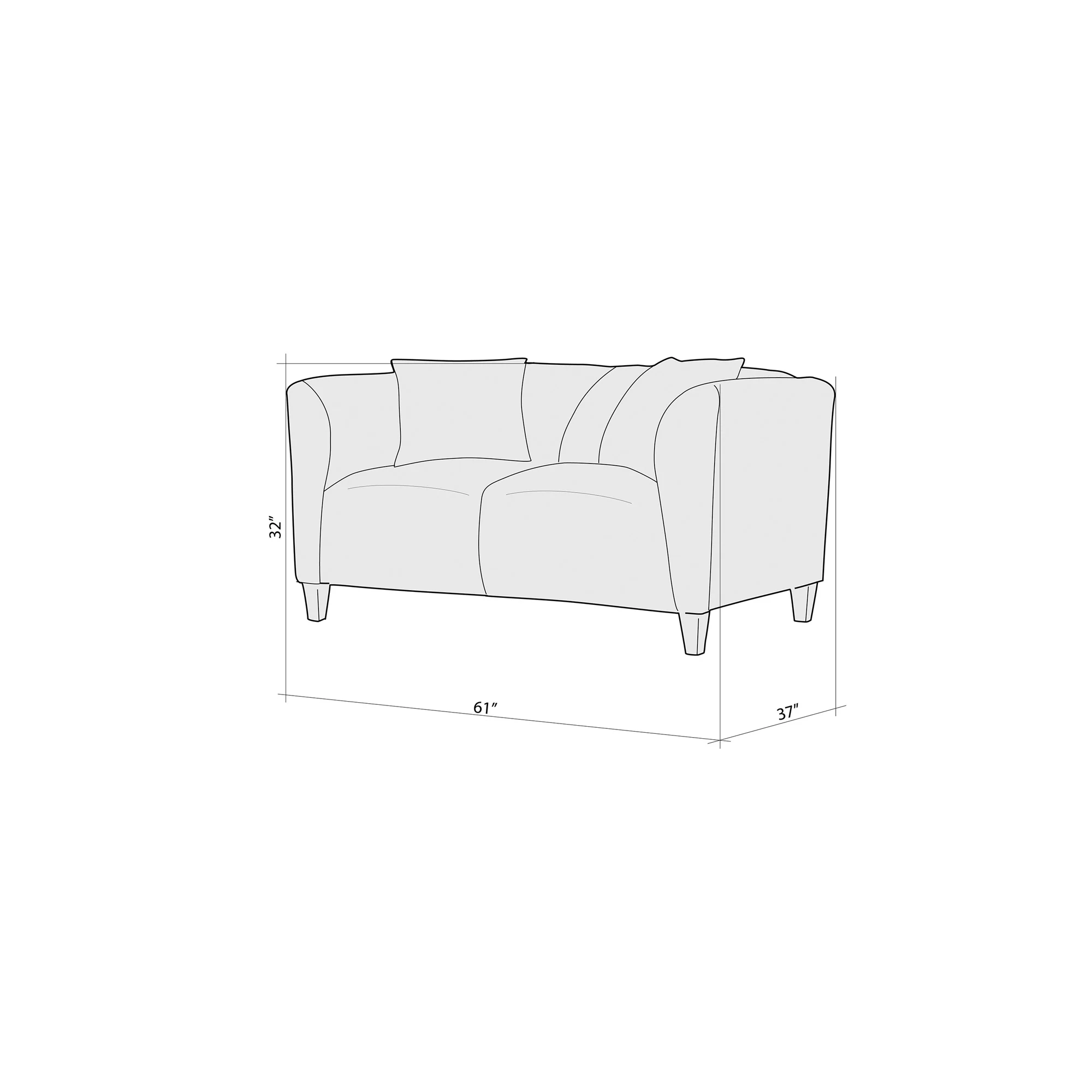 Bria Loveseat - Image 22