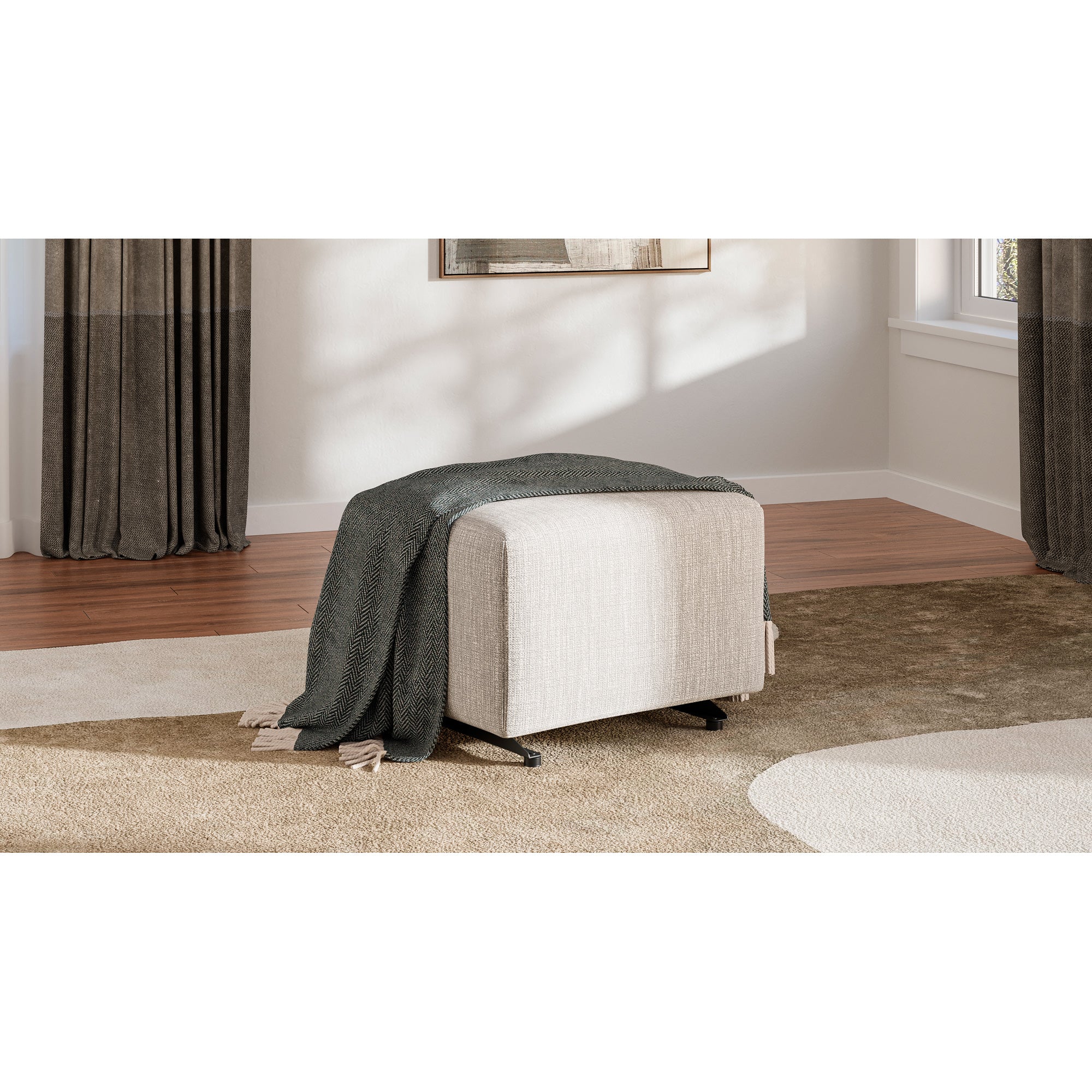 Brianna Gliding Ottoman - Image 4