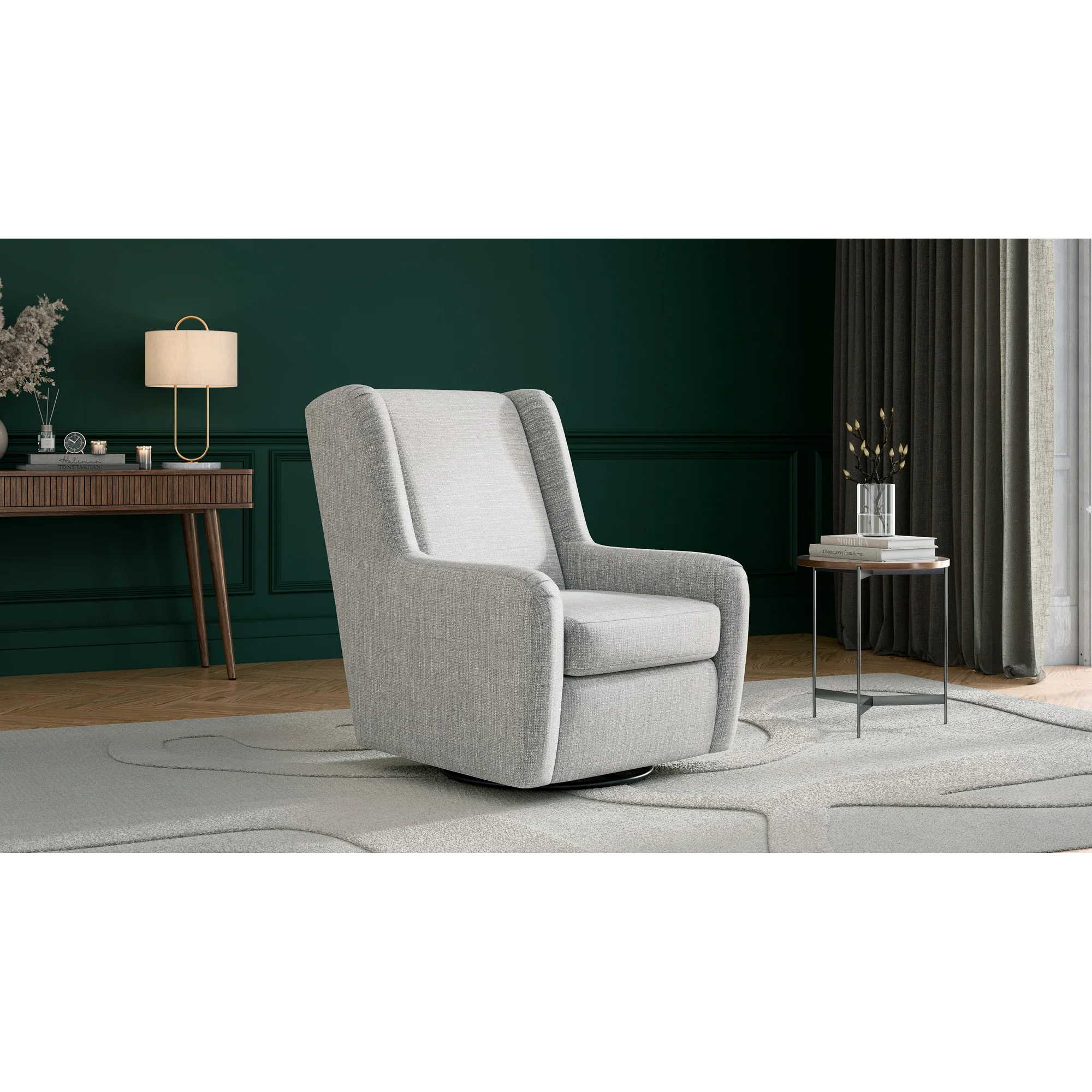 Brianna Swivel Glide Chair - Image 4