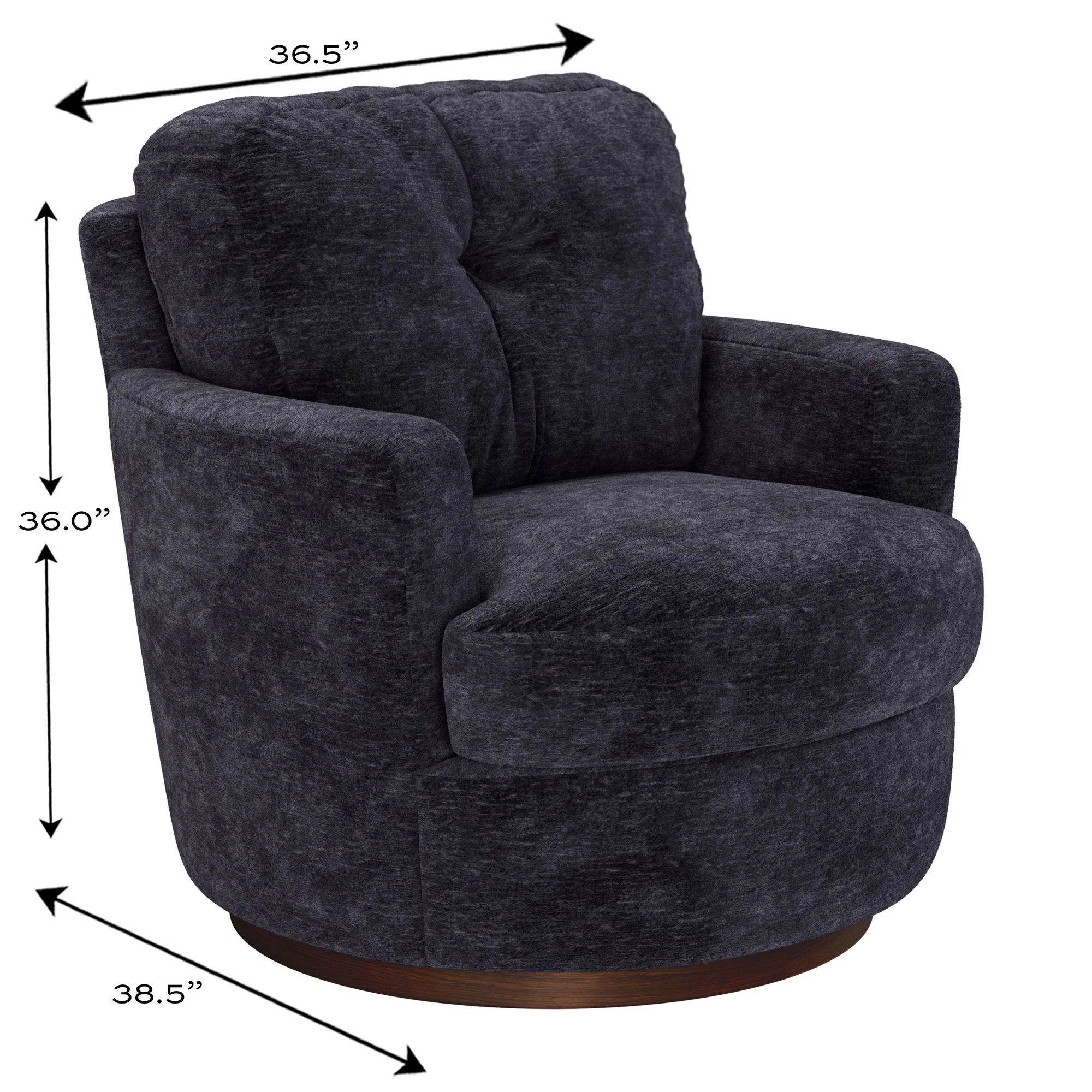 Brodi Swivel Accent Chair - Image 6
