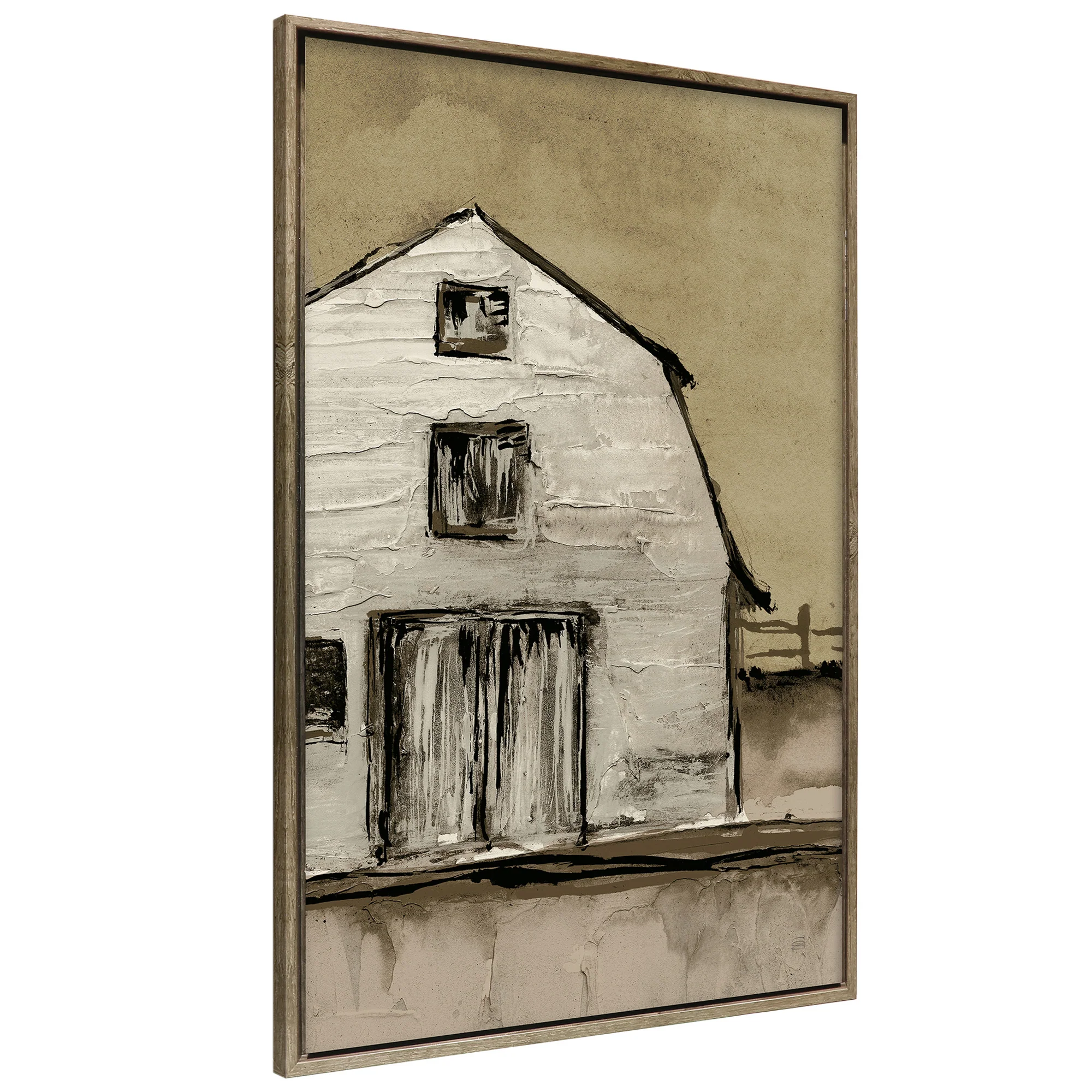 Brown Barn I Wall Art - Image 2