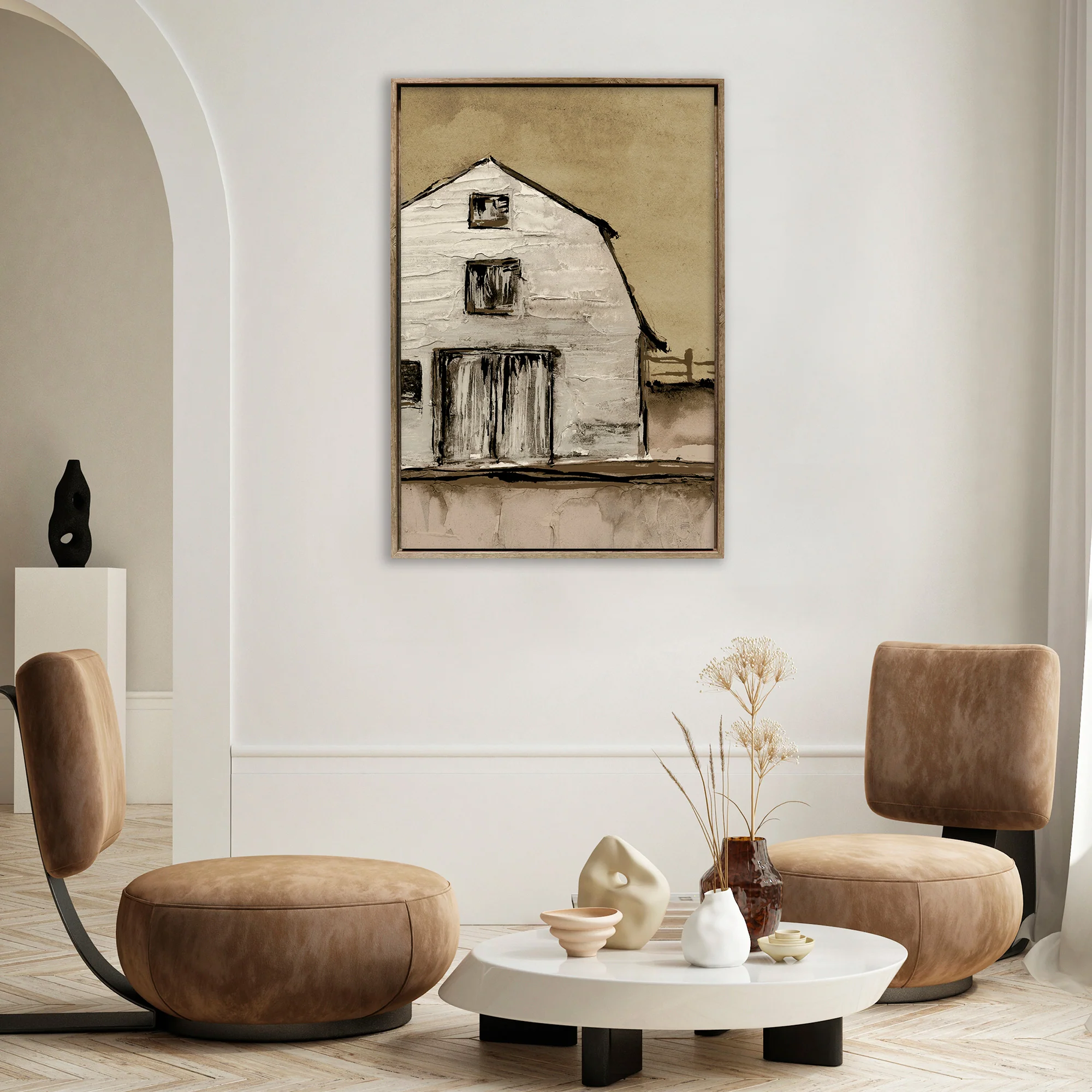 Brown Barn I Wall Art - Image 3
