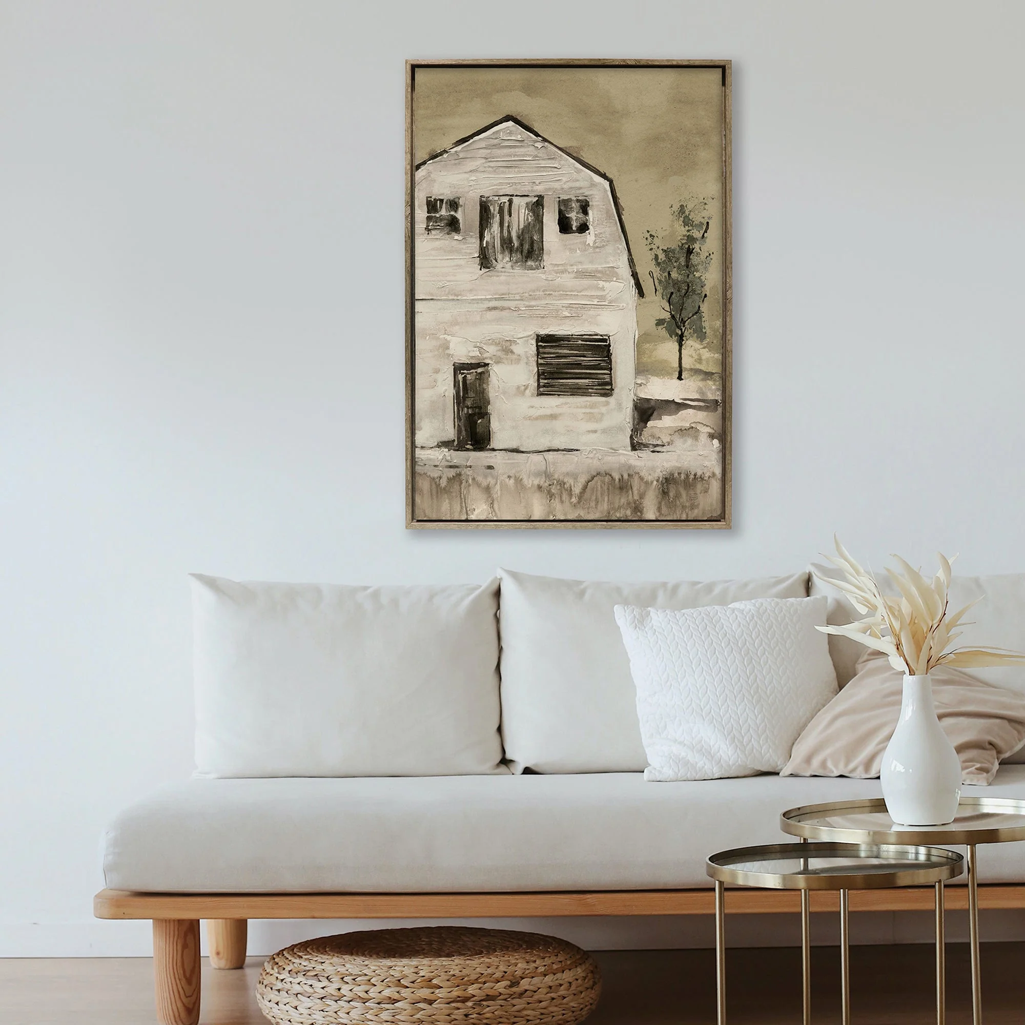 Brown Barn III Wall Art - Image 3