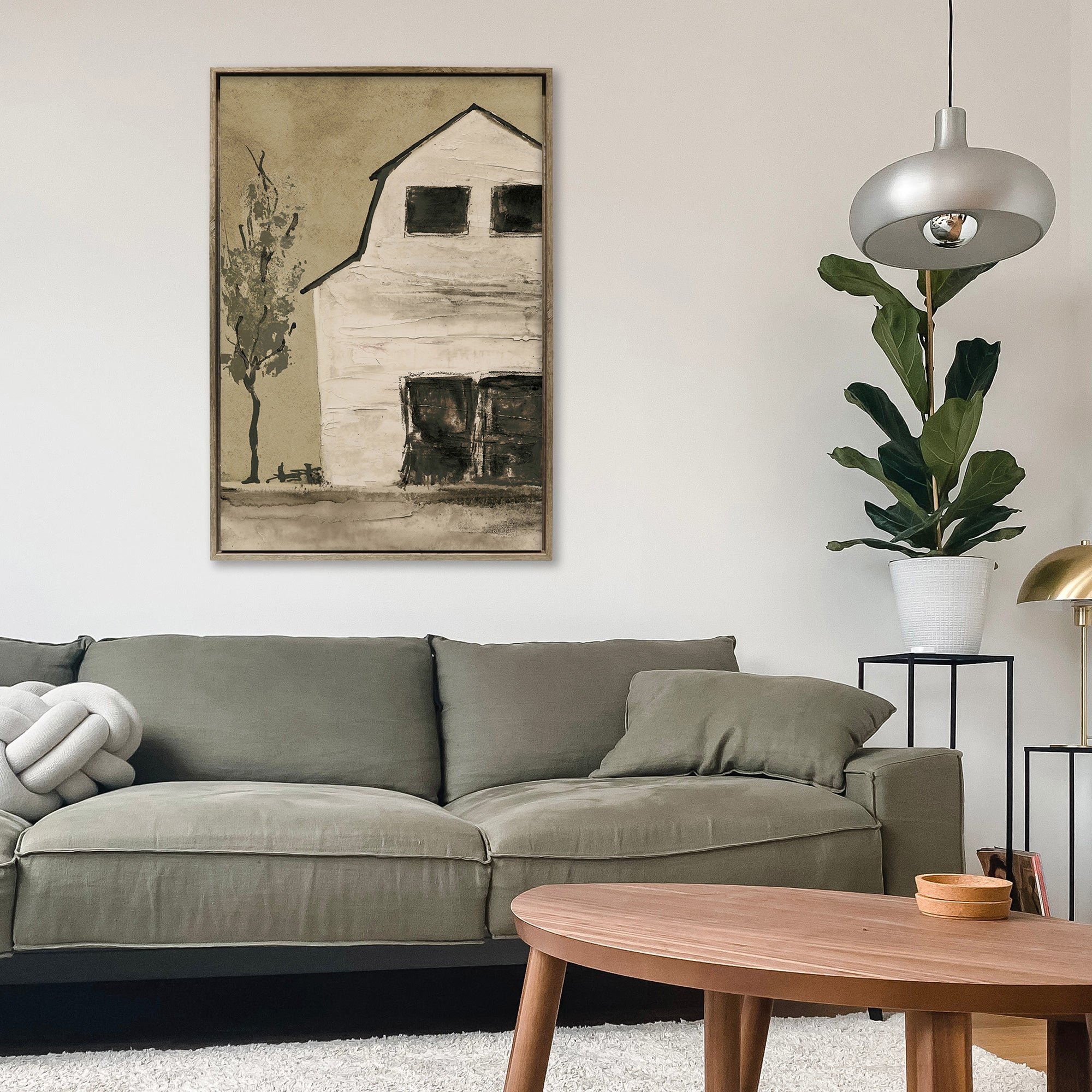Brown Barn II Wall Art - Image 3