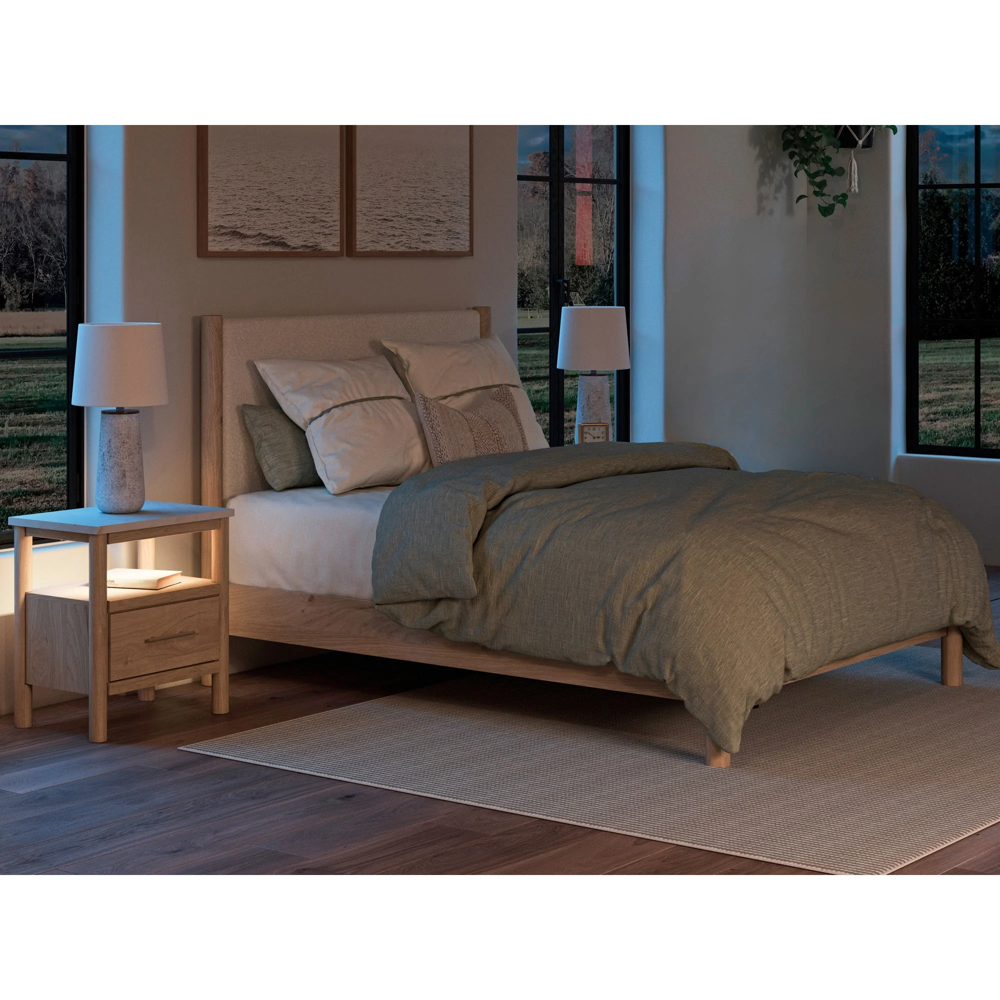 Cadmori 4 Piece Upholstered Room Group - Image 3