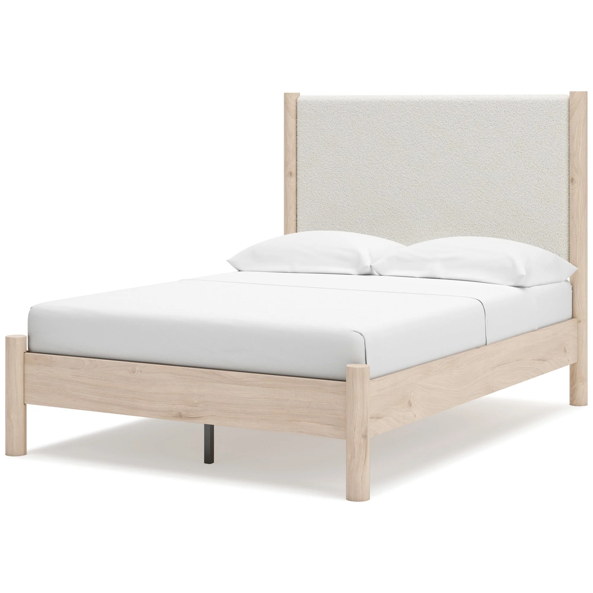 Cadmori Upholstered Panel Bed - Image 2