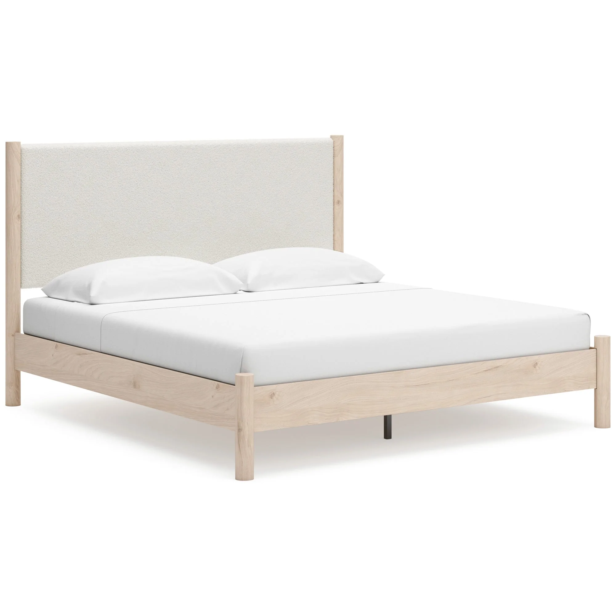 Cadmori Upholstered Panel Bed - Image 20