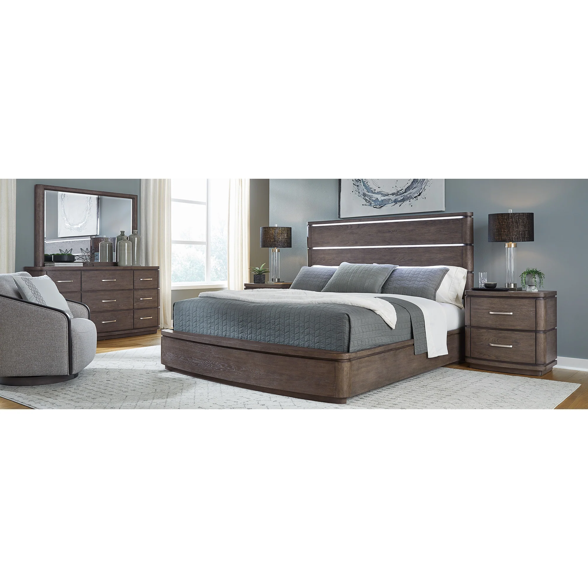 Cascade Falls 4 Piece Room Group - Image 4