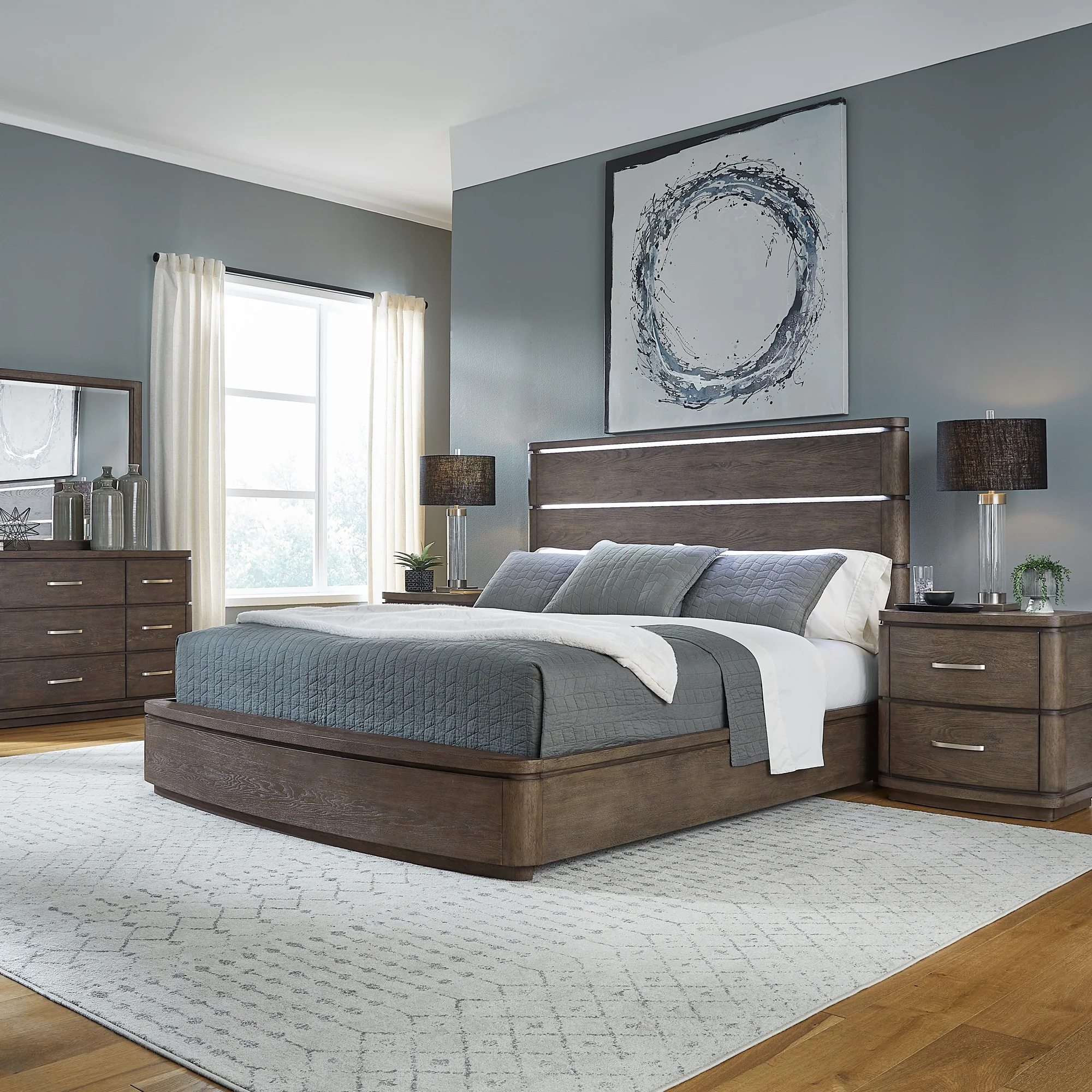 Cascade Falls 4 Piece Room Group - Image 7