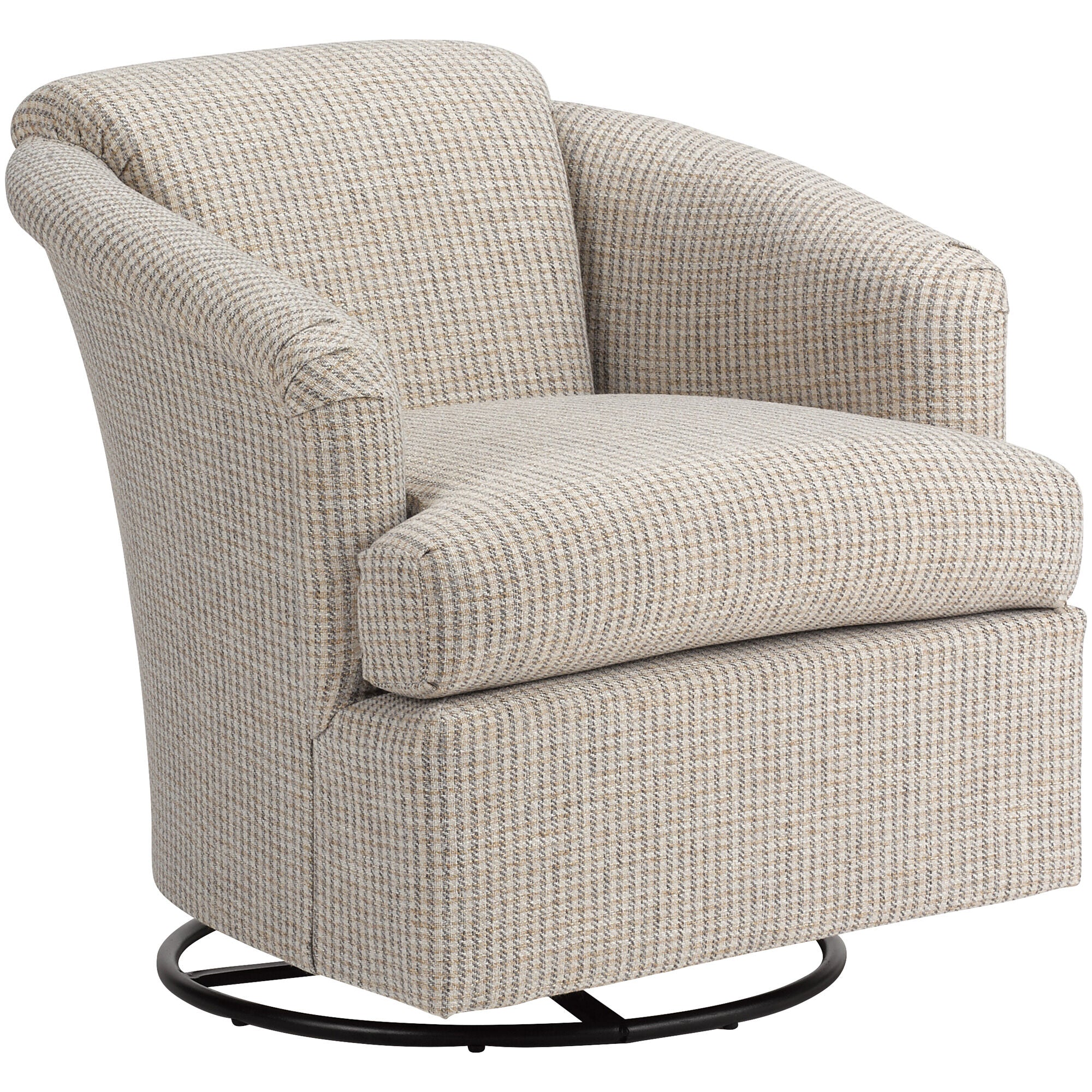 Cass Swivel Glider Accent Chair - Image 3