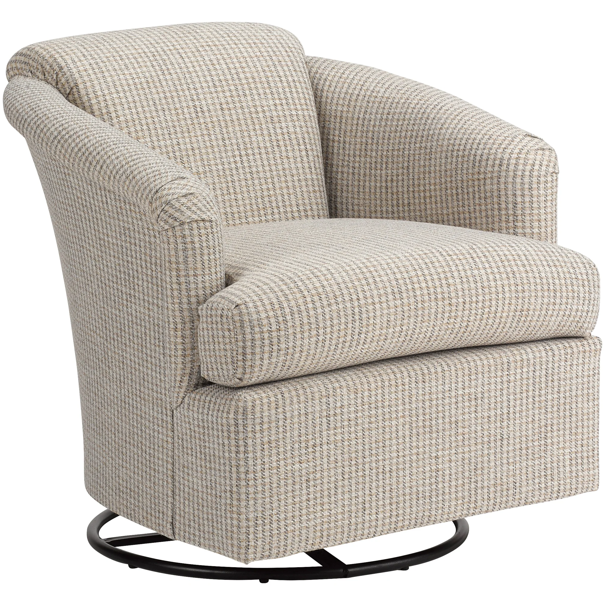 Cass Swivel Glider Accent Chair - Image 6