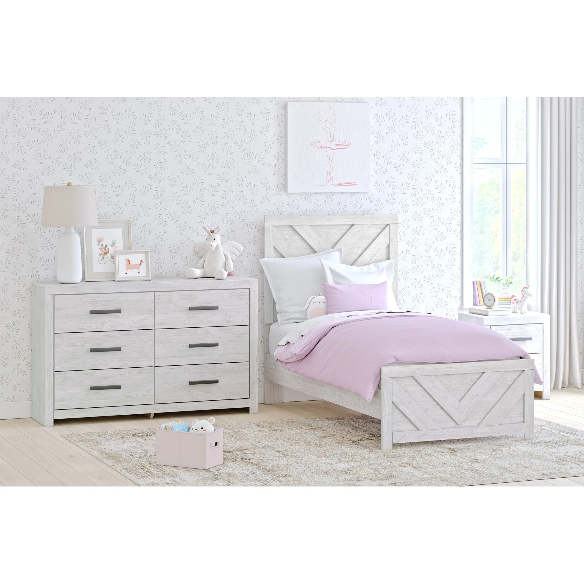 Cayboni Panel Bed - Image 4